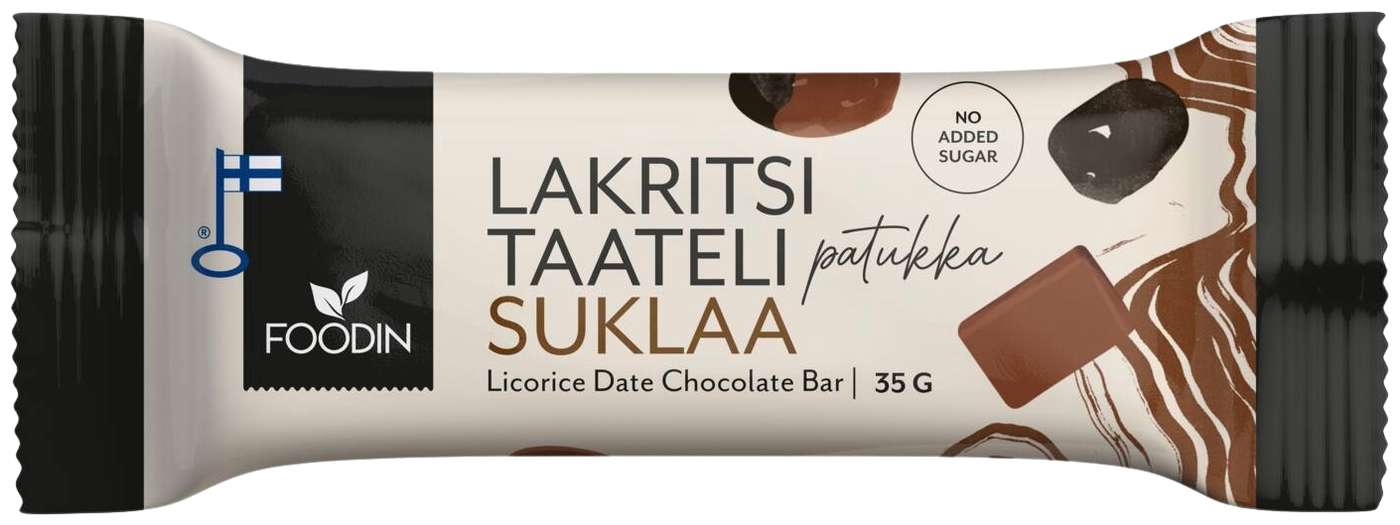 Финиковый батончик Foodin Licorice Шоколад 35г