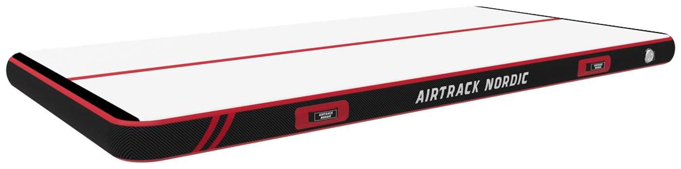 AirTrack Nordic Carbon Прыжковая дорожка - красная - 3 м