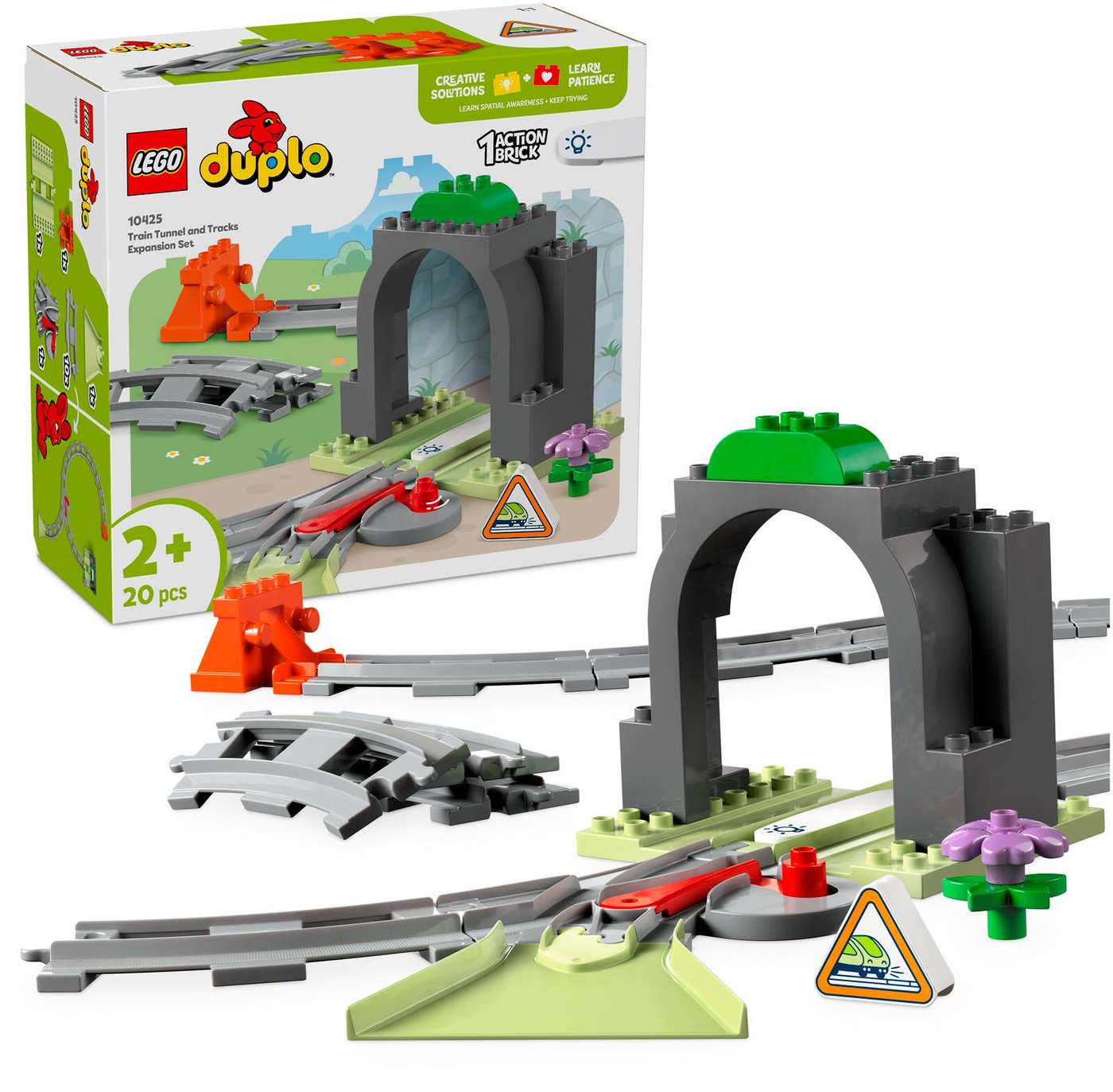 LEGO® DUPLO Town 10425 Дополнительный набор «Туннели и пути»