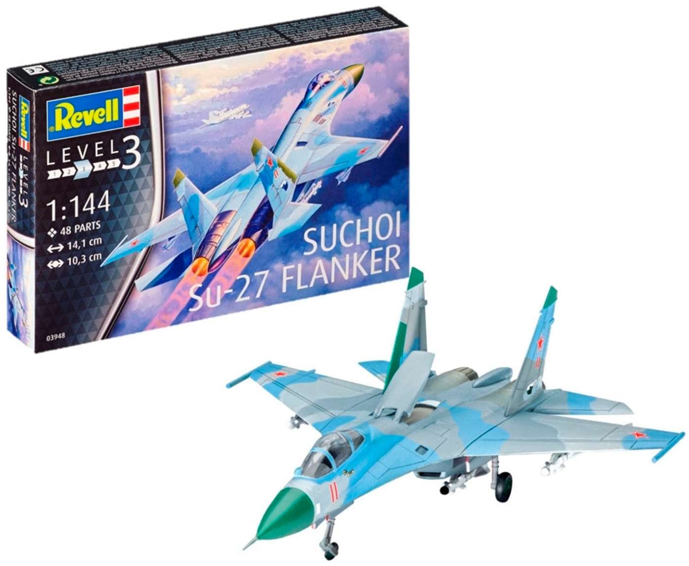 Ассортимент конструкторов Revell jets 1: 144 (цвет АССОРТИМЕНТ)
