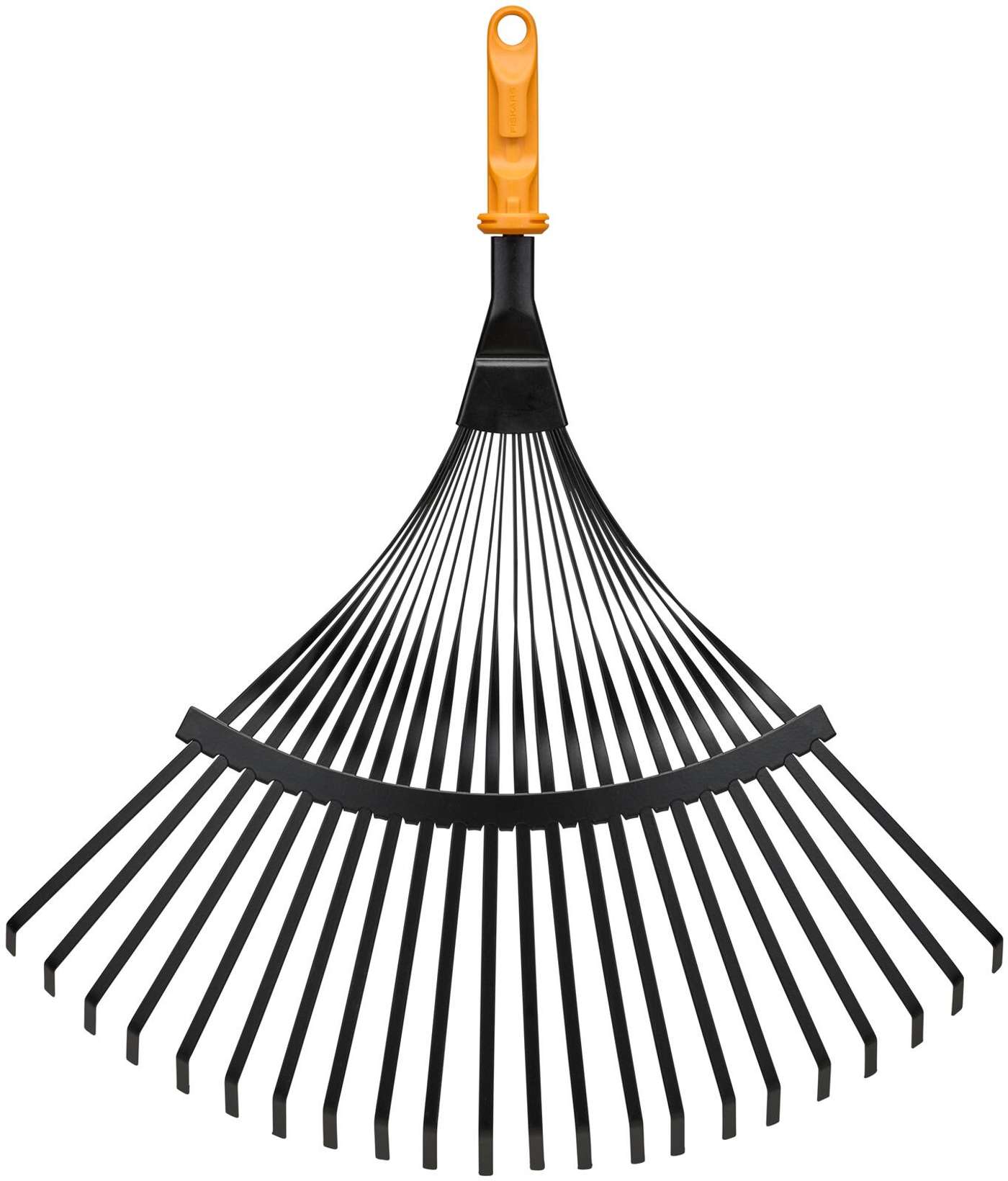 Металлические грабли для листьев Fiskars OneClick (цвет Серый)