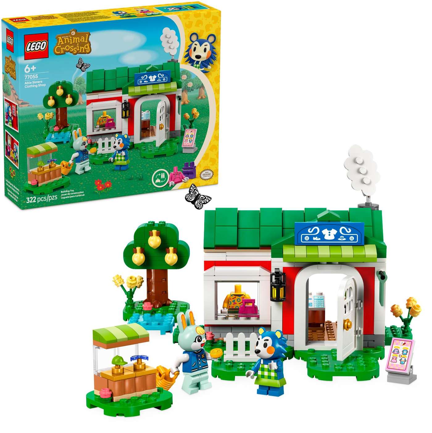 LEGO® Animal Crossing 77055 Магазин одежды Able Sisters