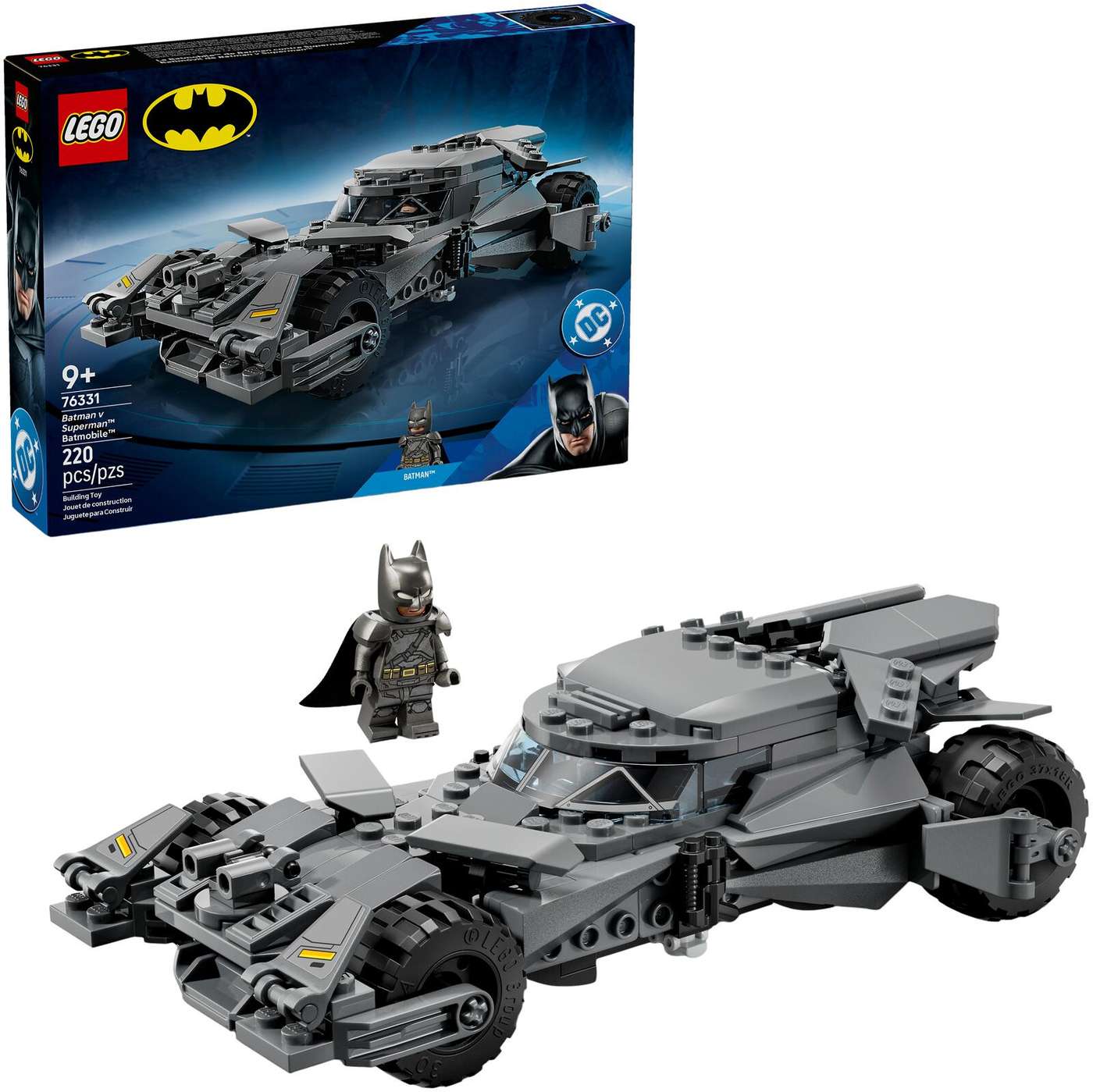LEGO® Super Heroes DC 76331 Бэтмобиль из фильма «Бэтмен против Супермена™»