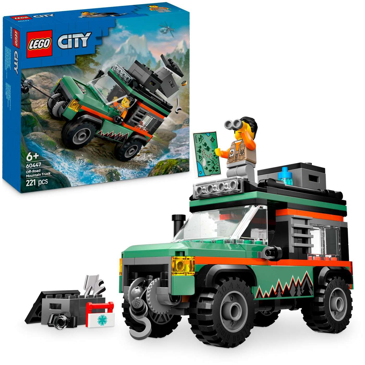 LEGO® City Great Vehicles (60447) Горный внедорожник с полным приводом