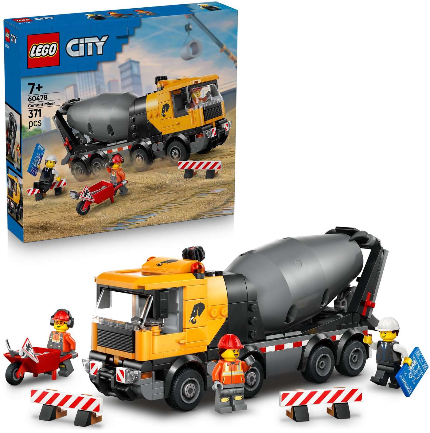 LEGO® City Great Vehicles (60478) Бетоновоз