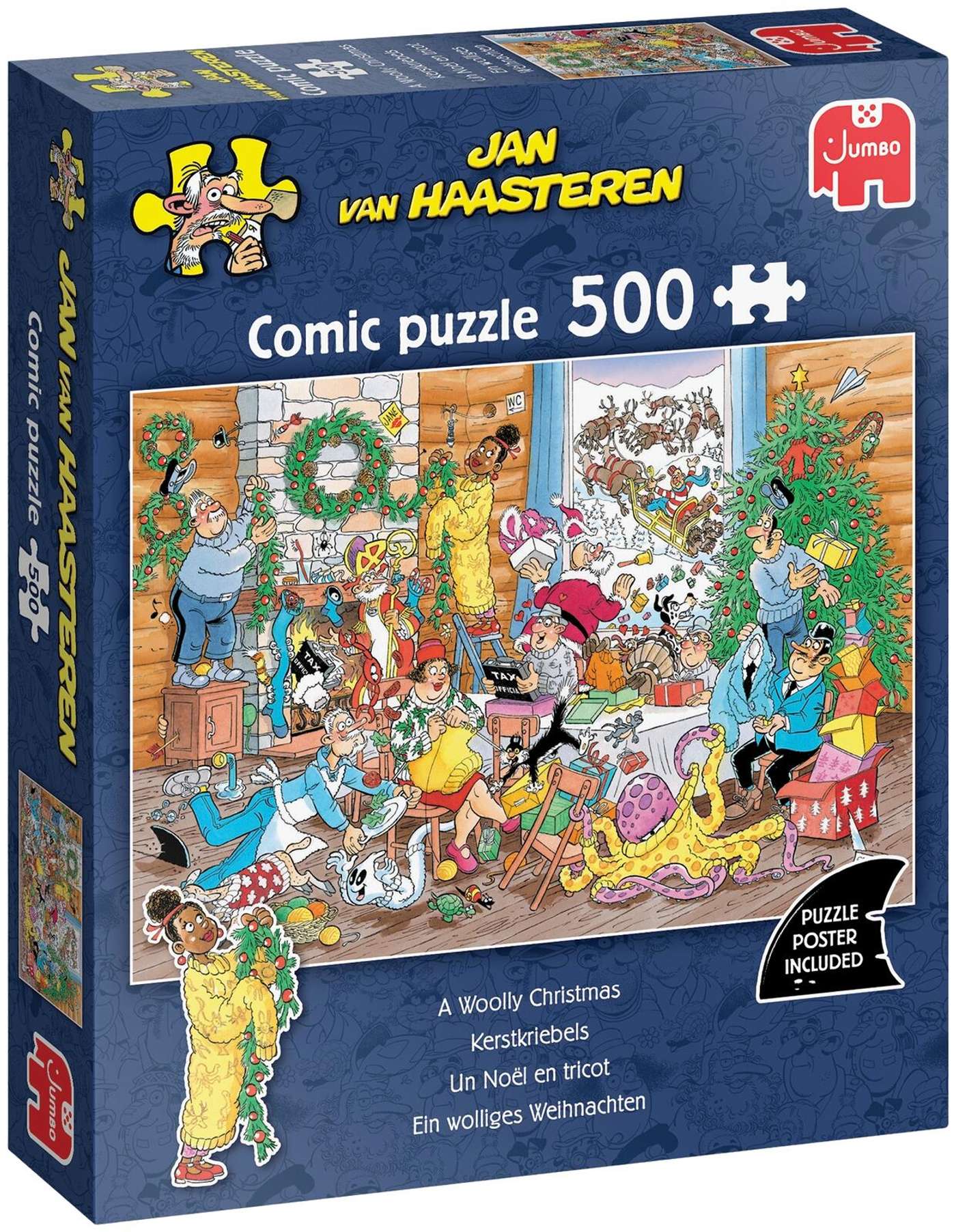 Пазл JvH Woolly Christmas 500