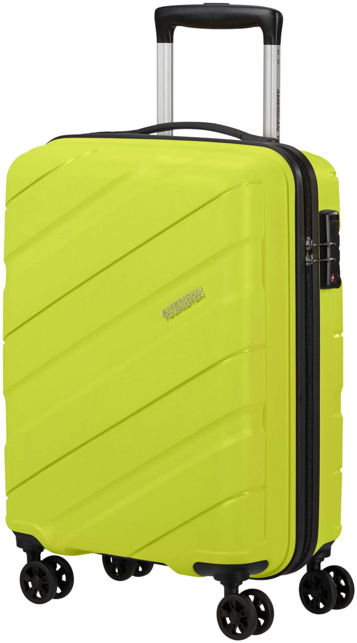 Чемодан American Tourister Jetdriver 3. 0 55 / 20 TSA салатовый лайм (цвет Ярко-лаймовый)
