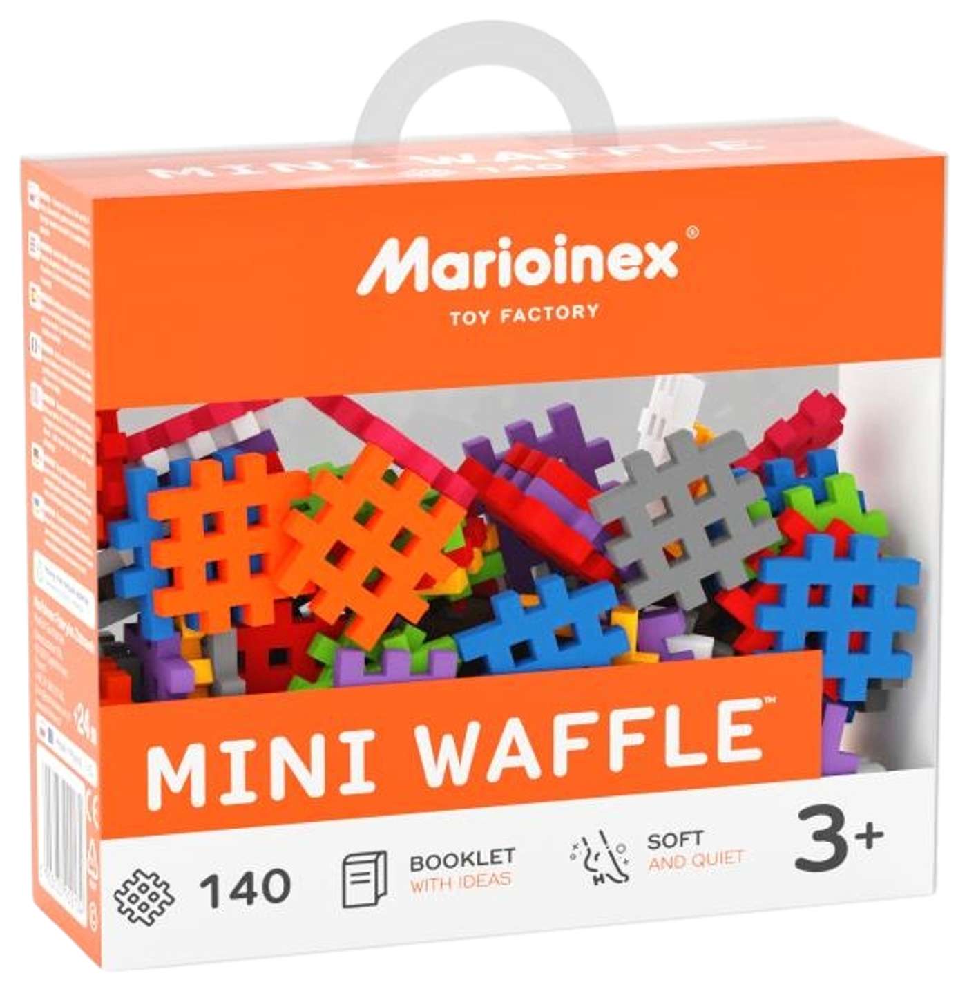 Вафельная конструкция Marioinex мини, 140 деталей.