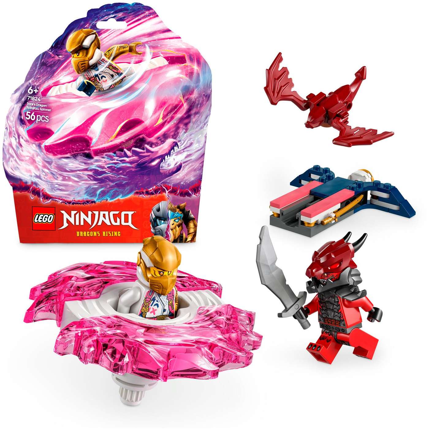 LEGO® Ninjago 71824 Спиннер «Дракон Кружитцу Соры»