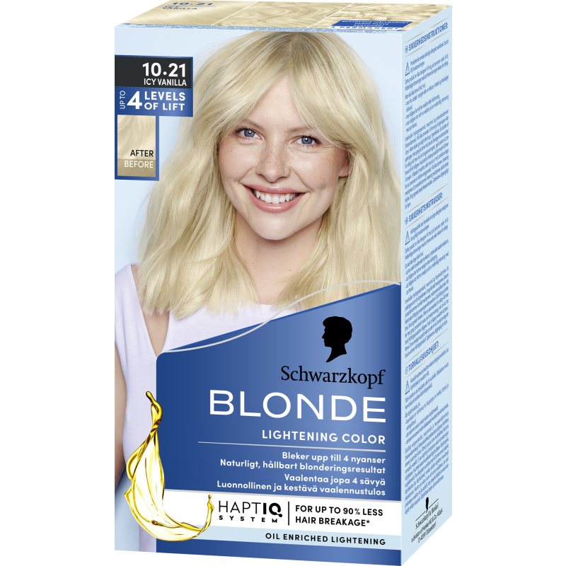 Осветляющий крем Schwarzkopf Blonde 10.21 Icy Vanilla