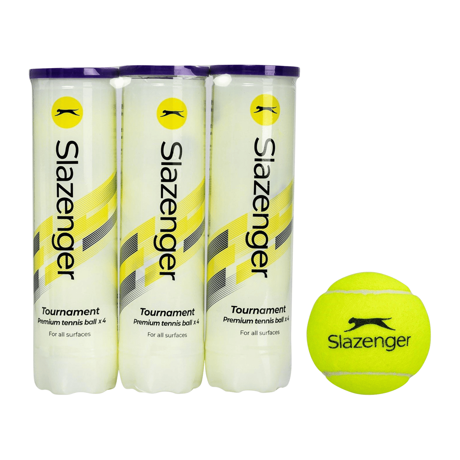 Slazenger Slaz Tourn Tri Pack, теннисные мячи