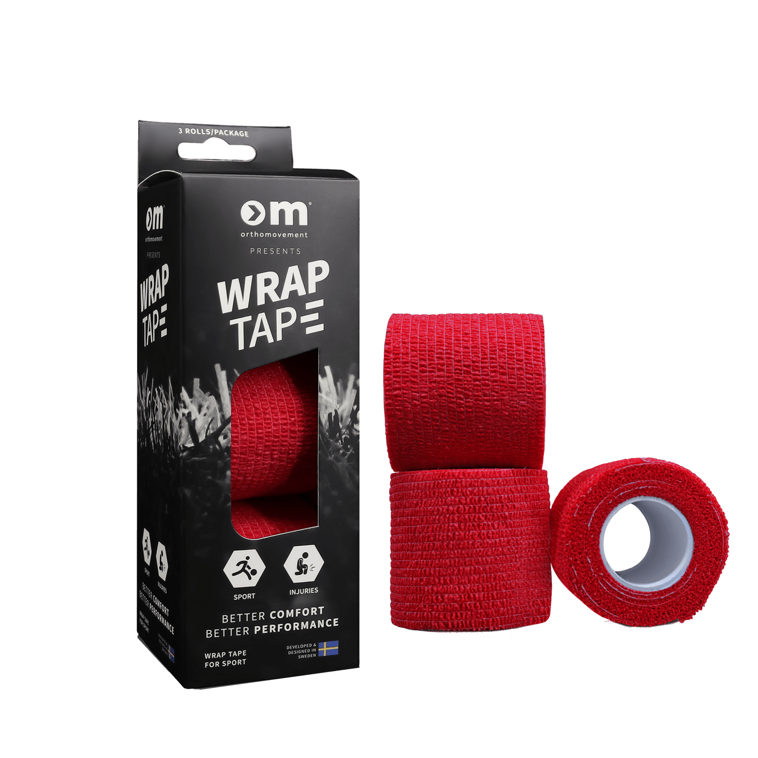 Ortho Movement Wrap Tape 3 Pack, защитная лента