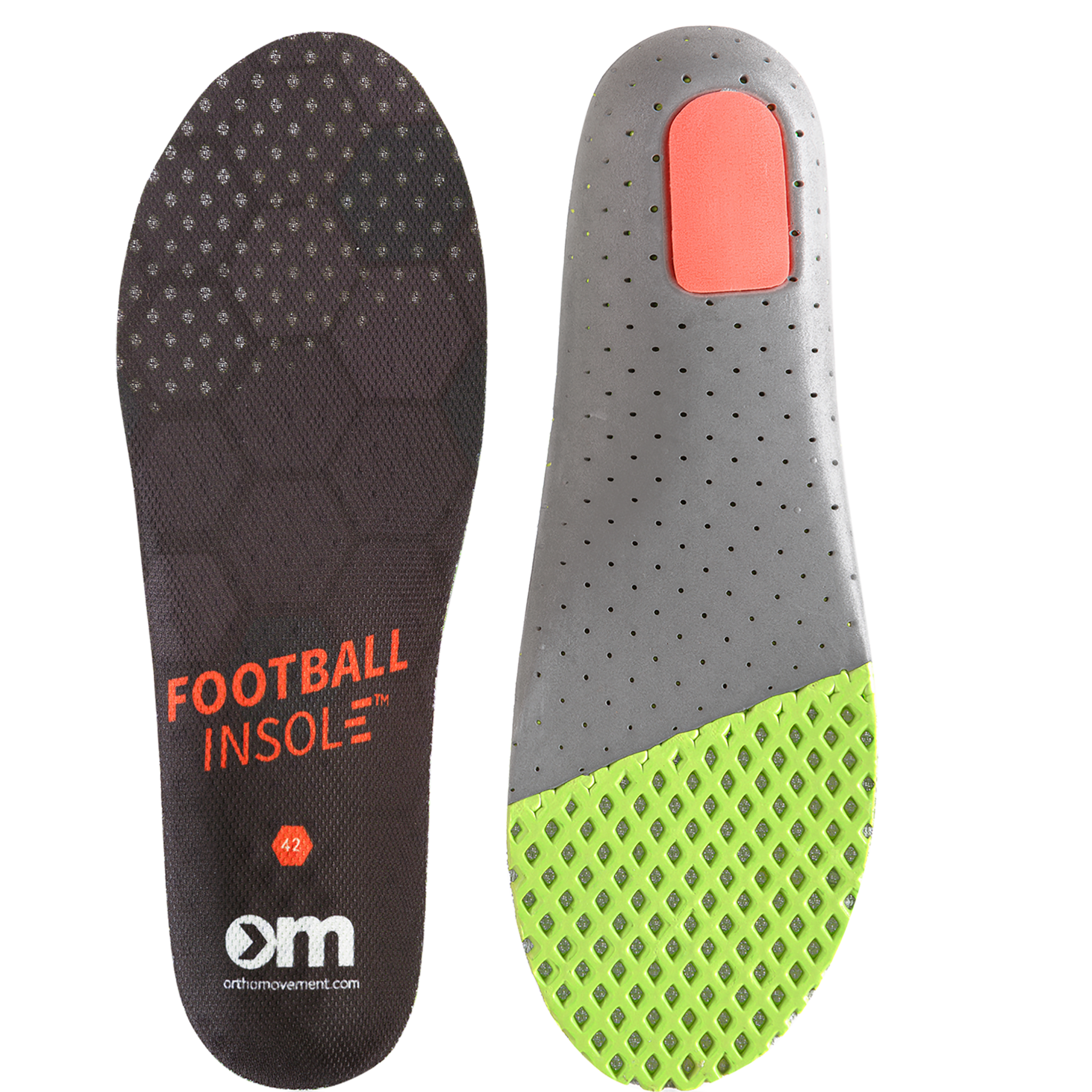 Ortho Movement Football Insole, стелька для футбольной бутсы.