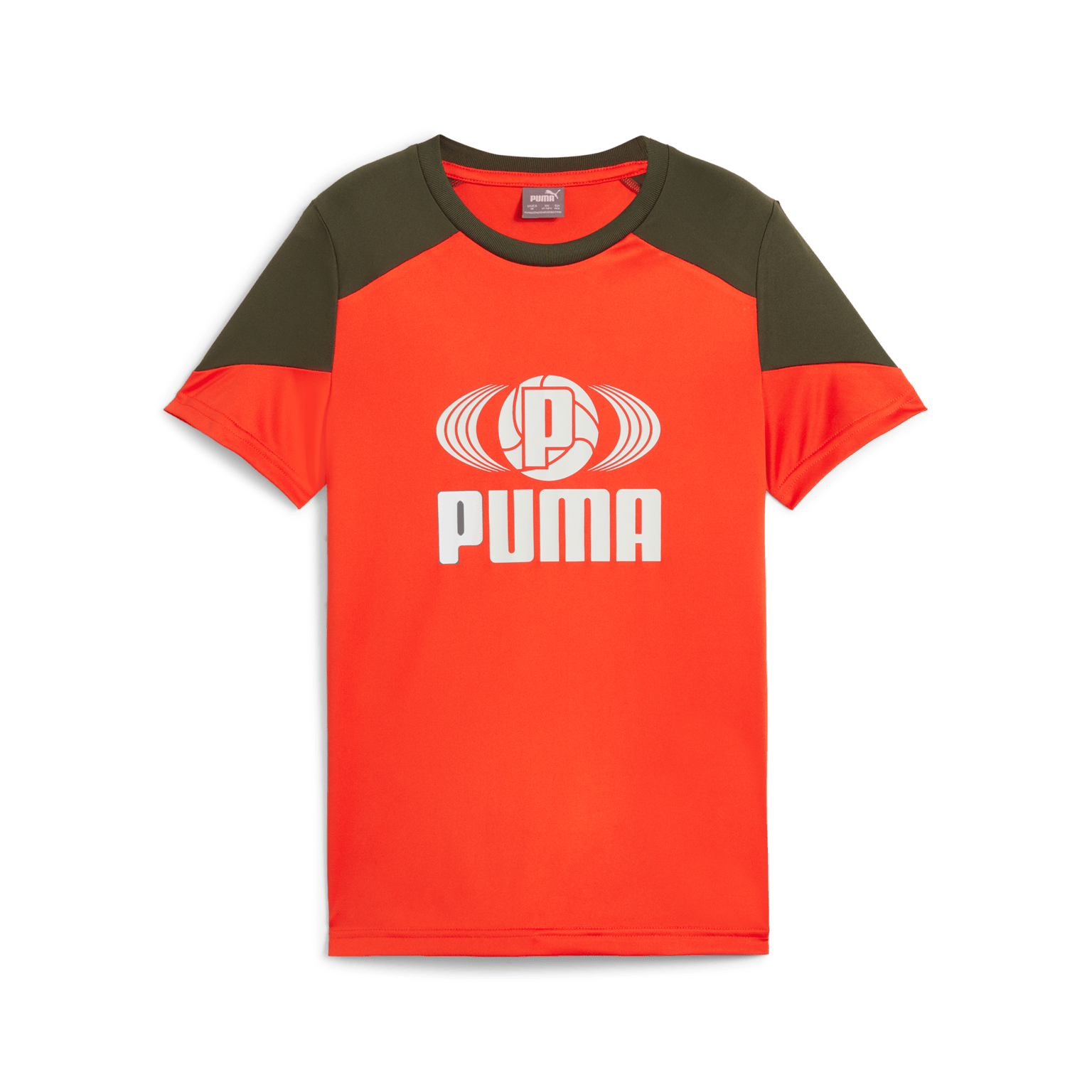 Puma Active Sports Polye Tee, молодежная футболка