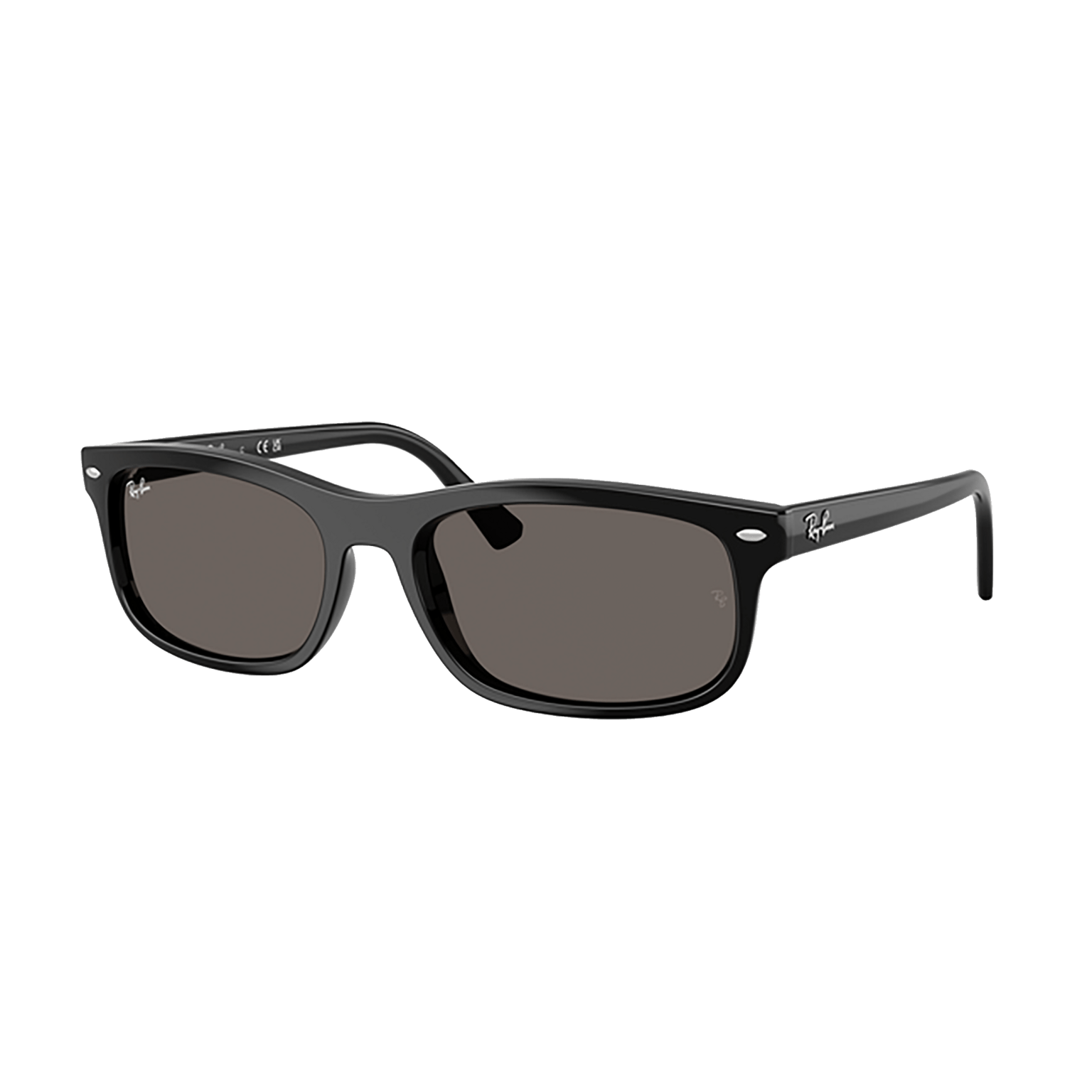 Солнцезащитные очки Ray-Ban 0RB2224 Черные Темно-серые, солнцезащитные очки, унисекс