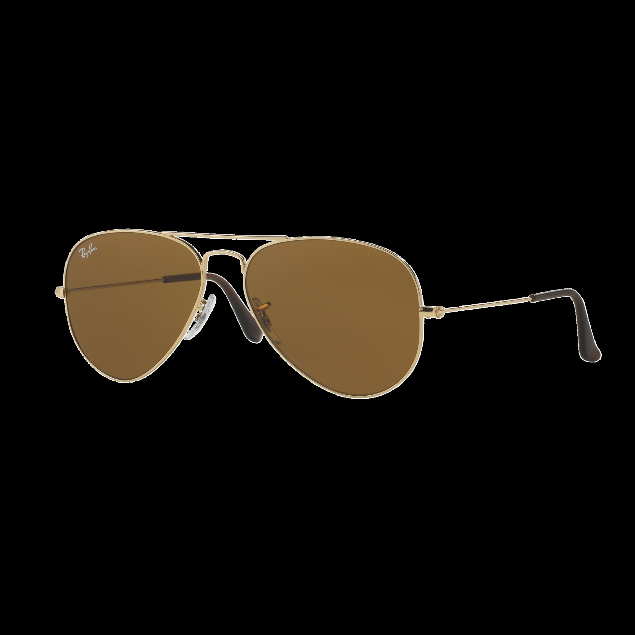 Большие металлические солнцезащитные очки Ray-Ban Aviator RB3025