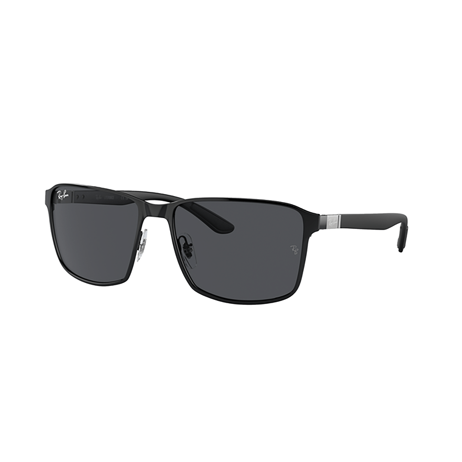 Солнцезащитные очки Ray-Ban 0RB3721 Матовый черный/Темно-серый Линзы, солнцезащитные очки