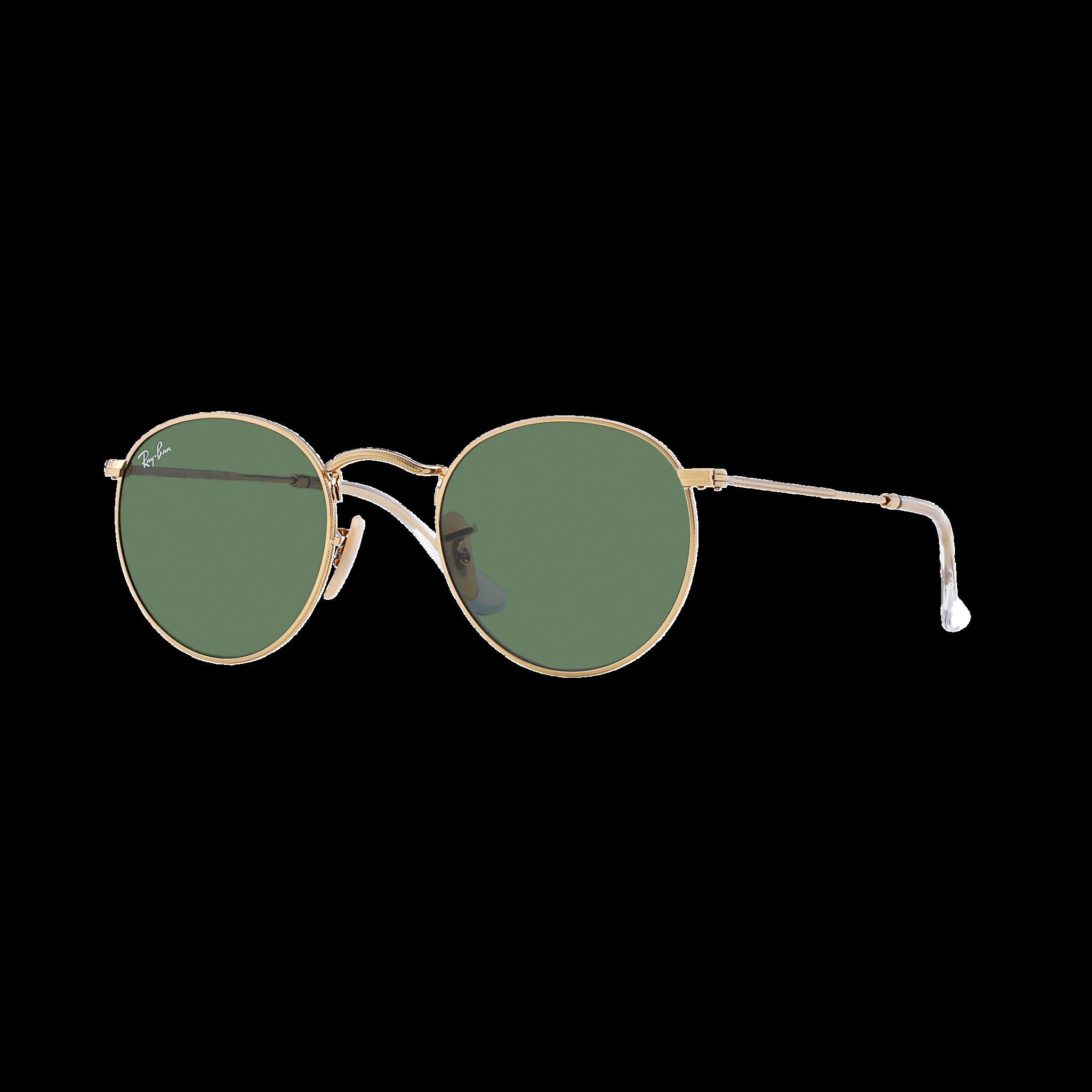 Круглые металлические солнцезащитные очки Ray-Ban RB3447