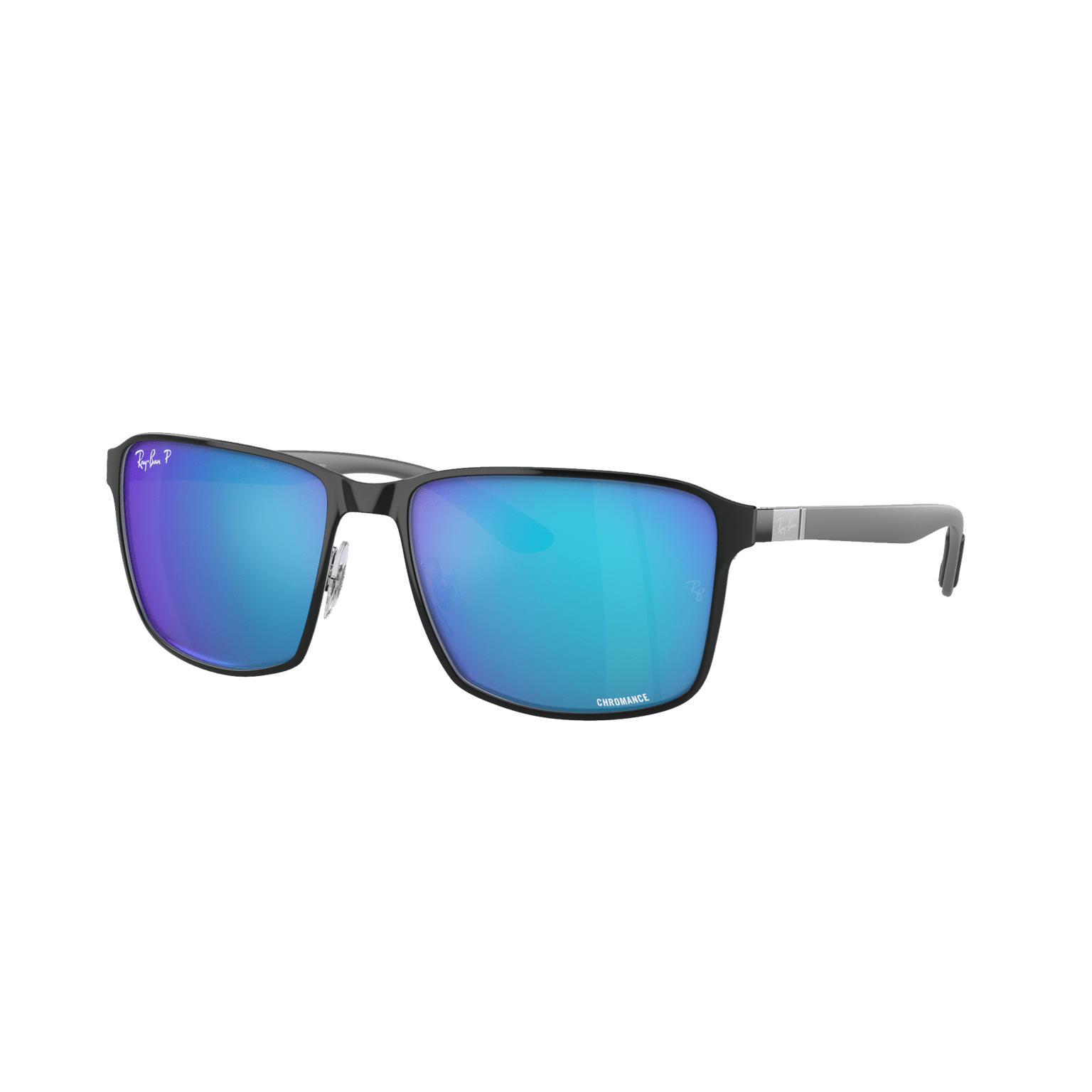 Солнцезащитные очки Ray-Ban Metal Black On Silver, солнцезащитные очки