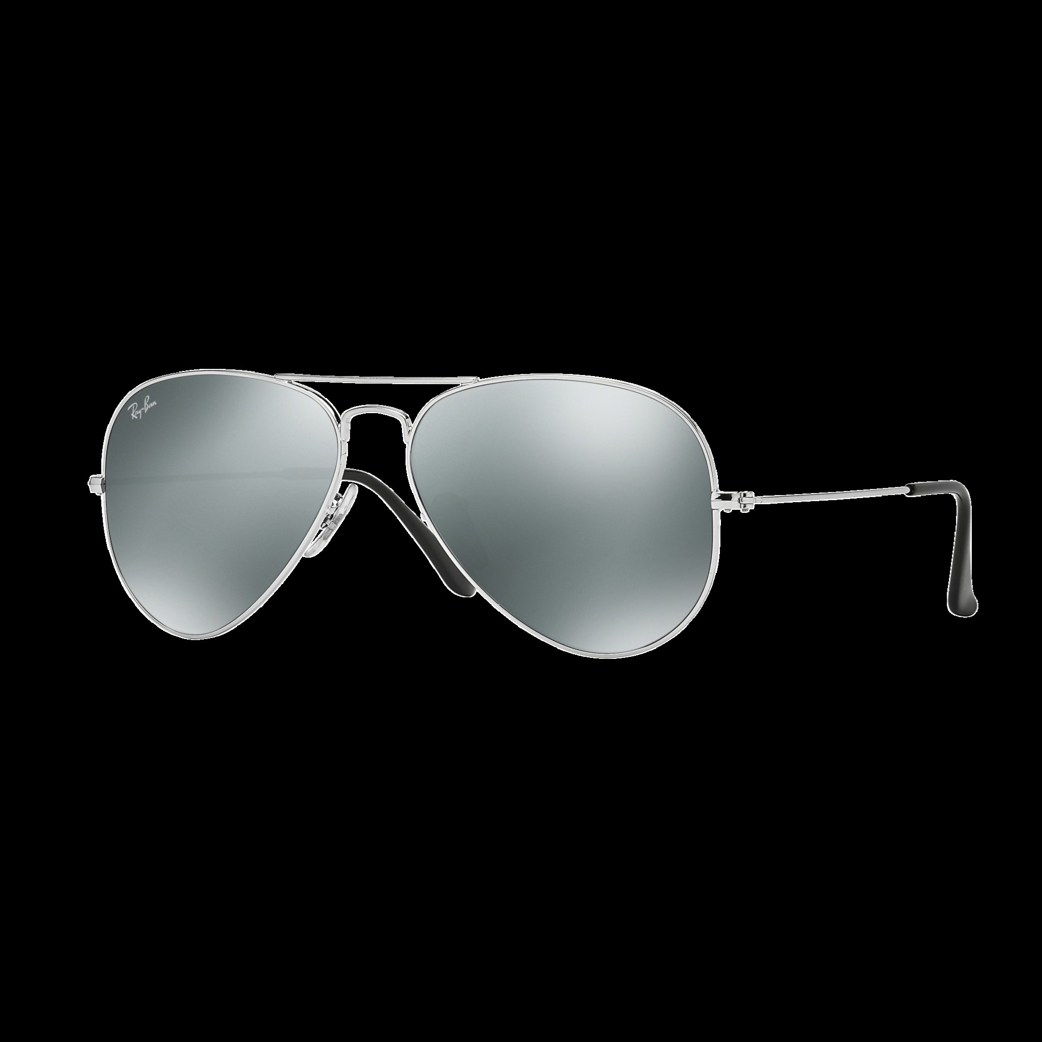 Большие металлические солнцезащитные очки Ray-Ban Aviator RB3025