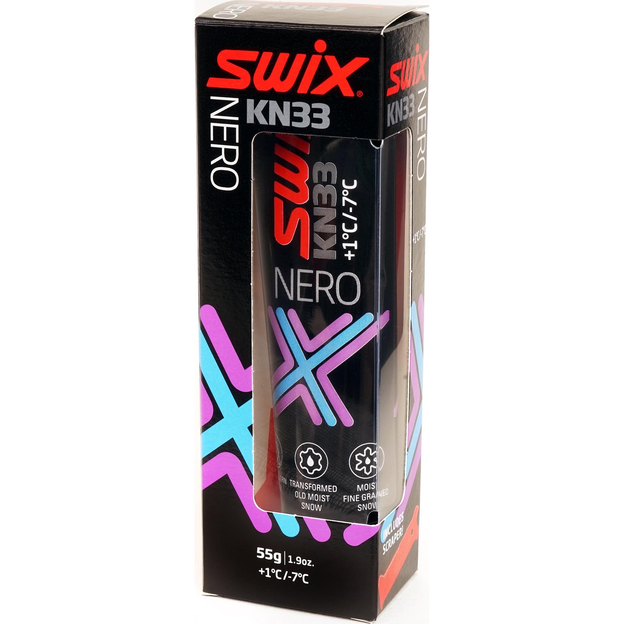 Swix KN33 Nero, от +1С до - 7С 25/26, гладкий