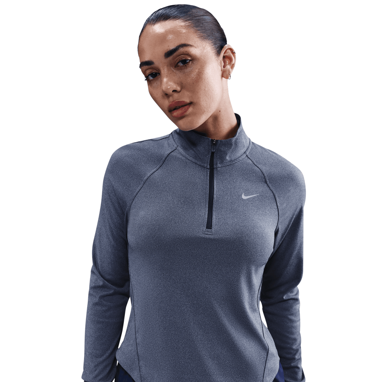 Nike Tempo Dri-FIT 1/4 Zip Top, женская тренировочная рубашка