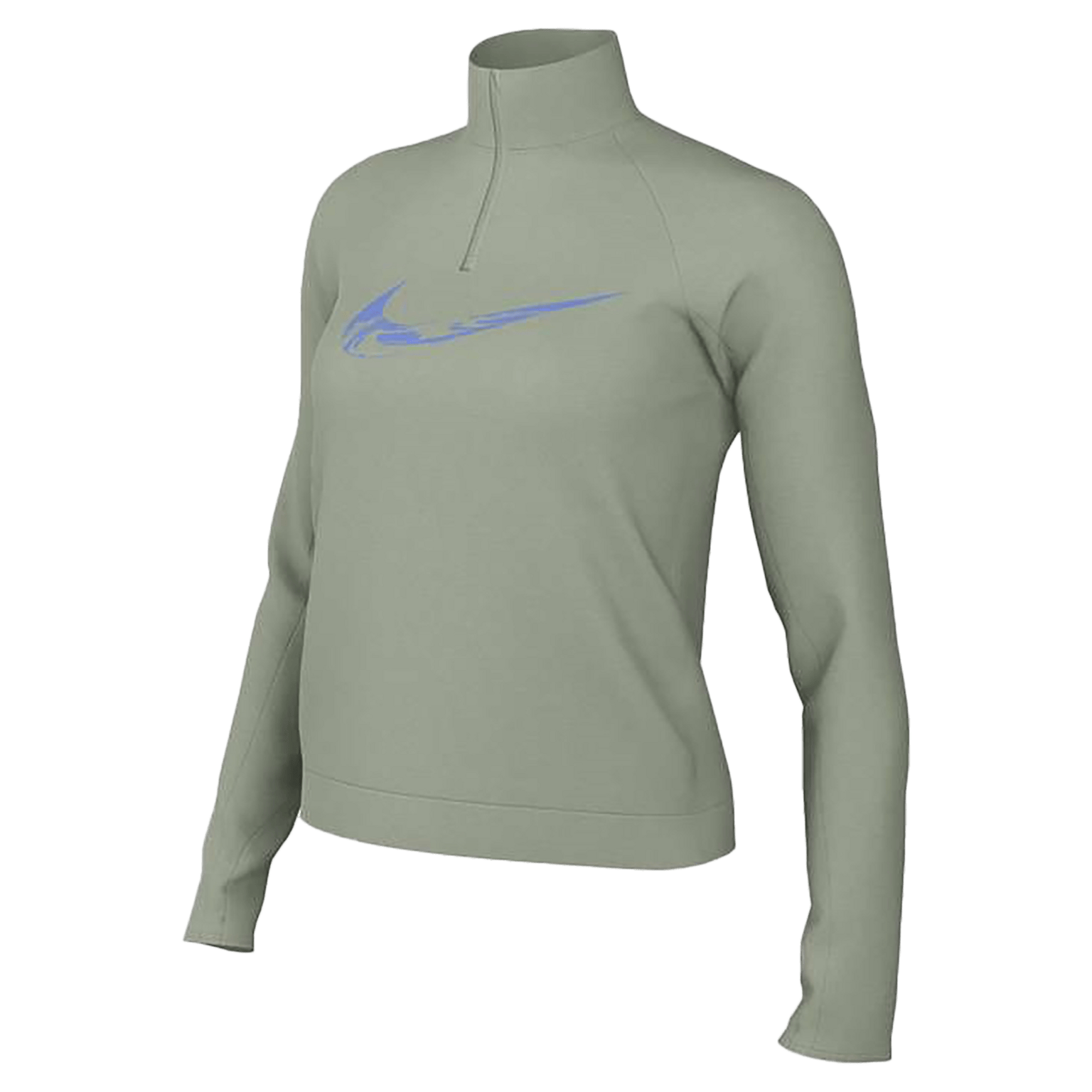 Женская тренировочная рубашка Nike Swoosh HyperBright Half-Zip Midlayer
