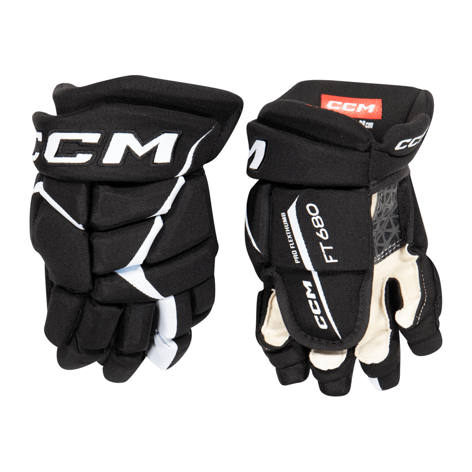 CCM Хоккейные перчатки Jetspeed 680, юношеские хоккейные перчатки