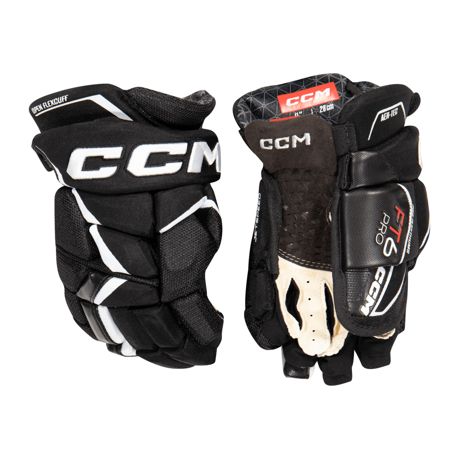 CCM Hockey Glove Jetspeed FT6 Pro, юношеские хоккейные перчатки