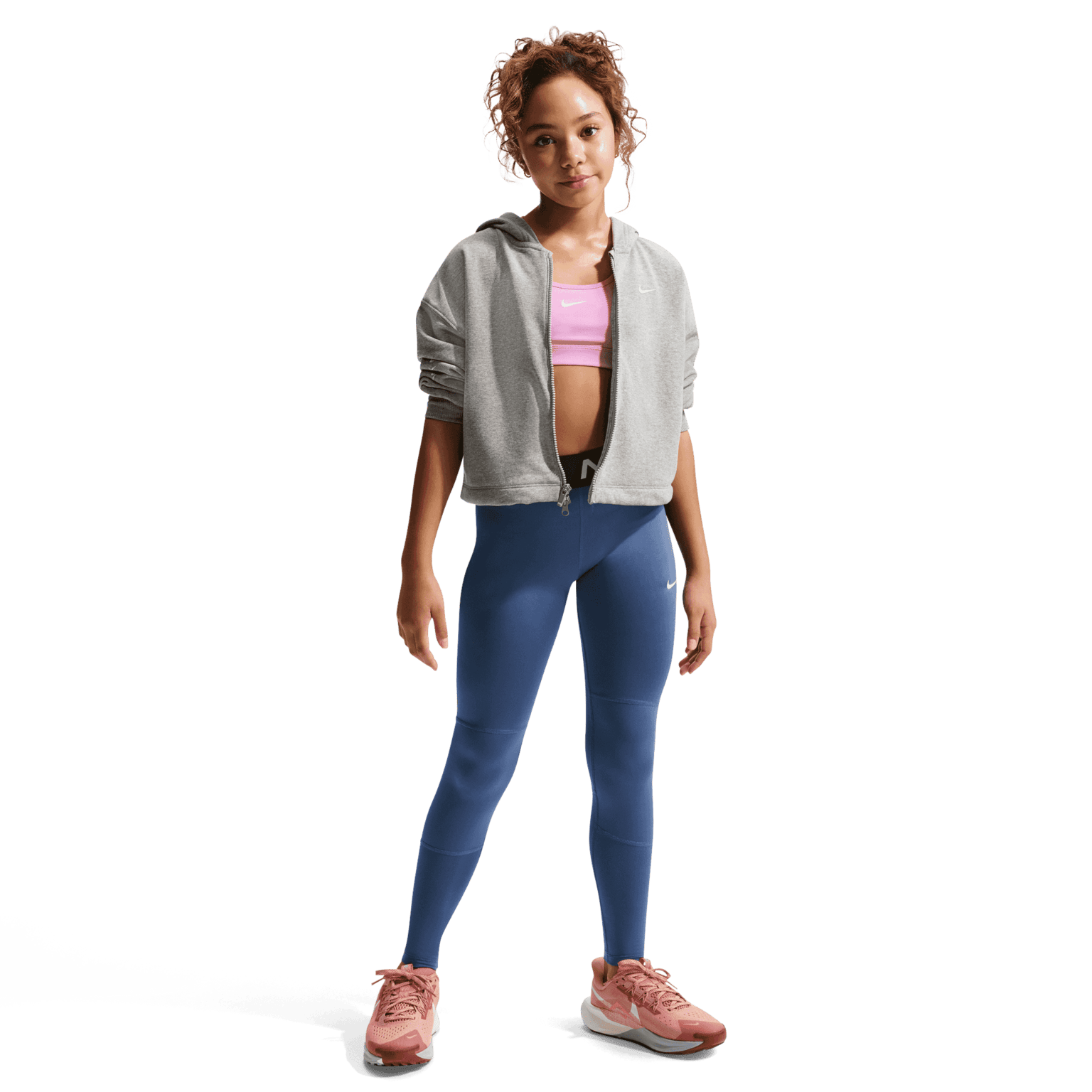 Nike Pro Dri-FIT Leggings Girls, леггинсы для девочек, купальники