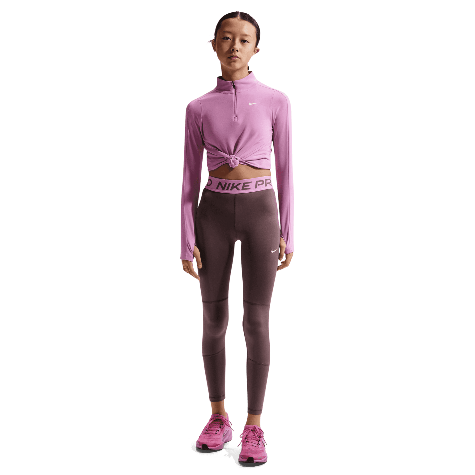 Nike Pro Dri-FIT Leggings Girls, леггинсы для девочек, купальники