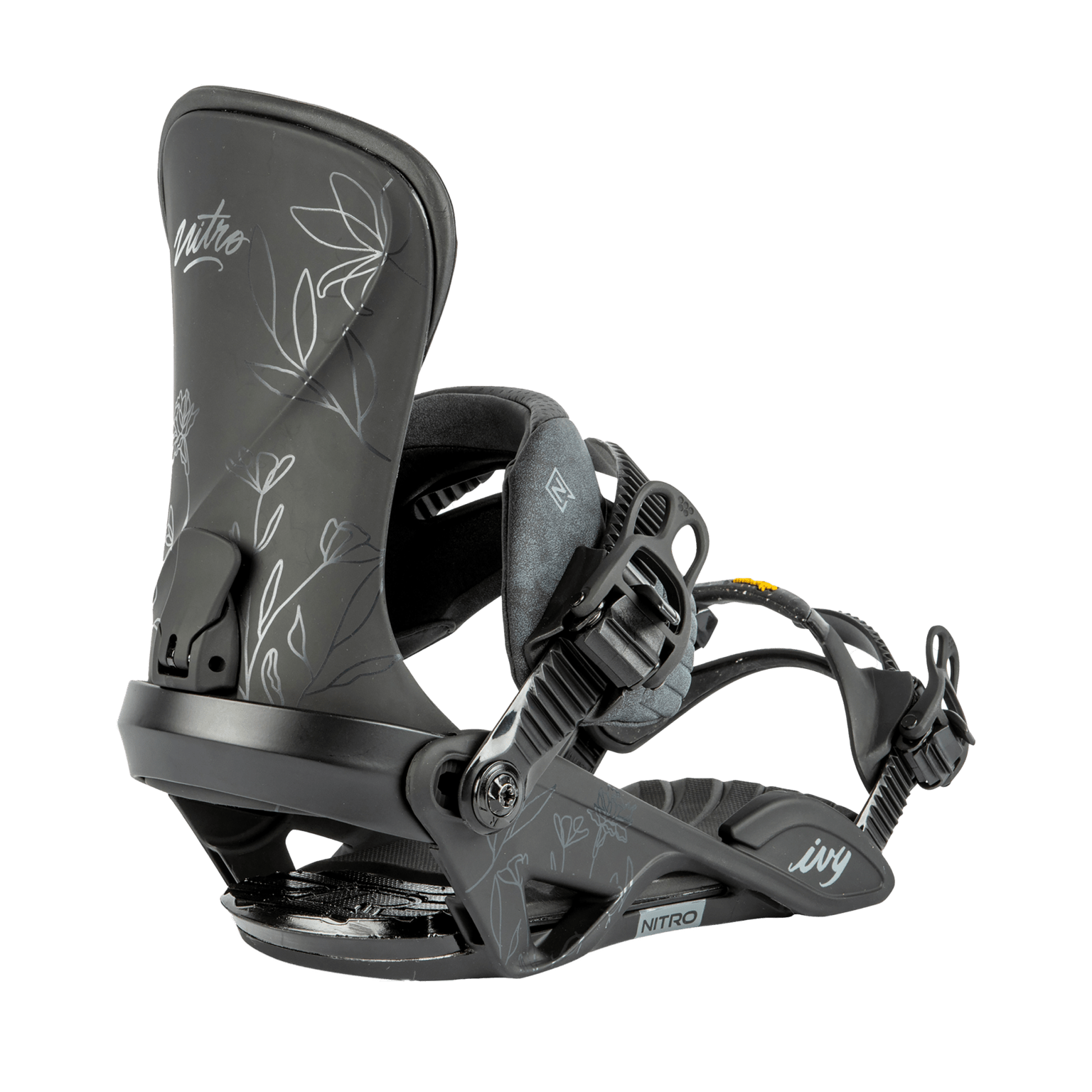 NITRO Snowboard Bindings Ivy 24/25, женские крепления для сноуборда.