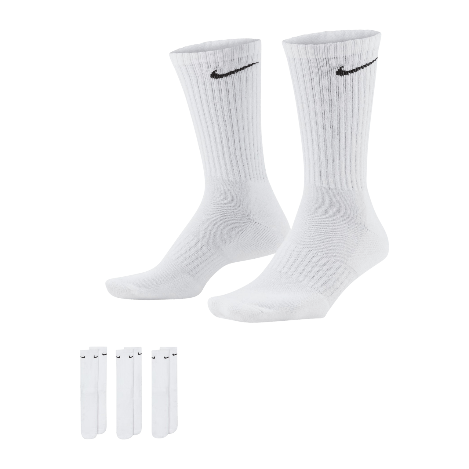 Носки Nike Everyday Cushioned Training Crew, молодежные тренировочные носки