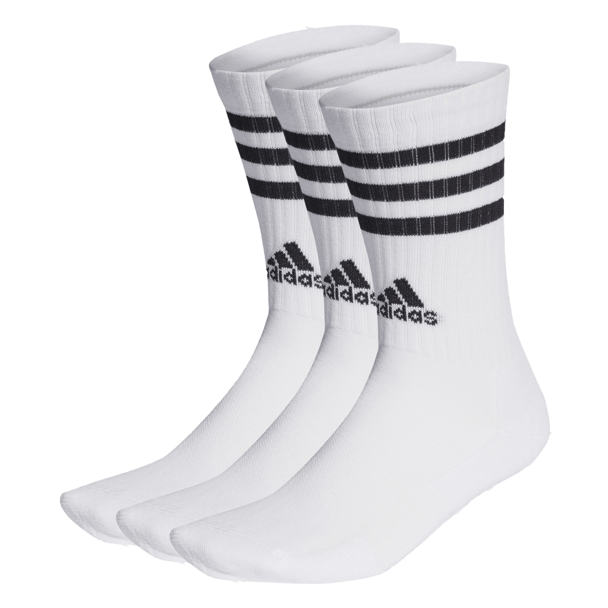 Носки adidas 3-Stripes Cushioned Crew Socks, 3 пары, теннисные носки