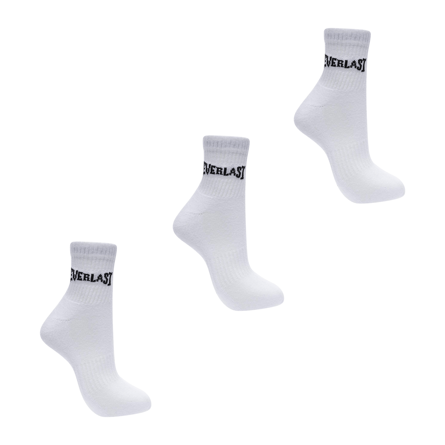 Everlast Qtr Sk 3Pk S+00, носки
