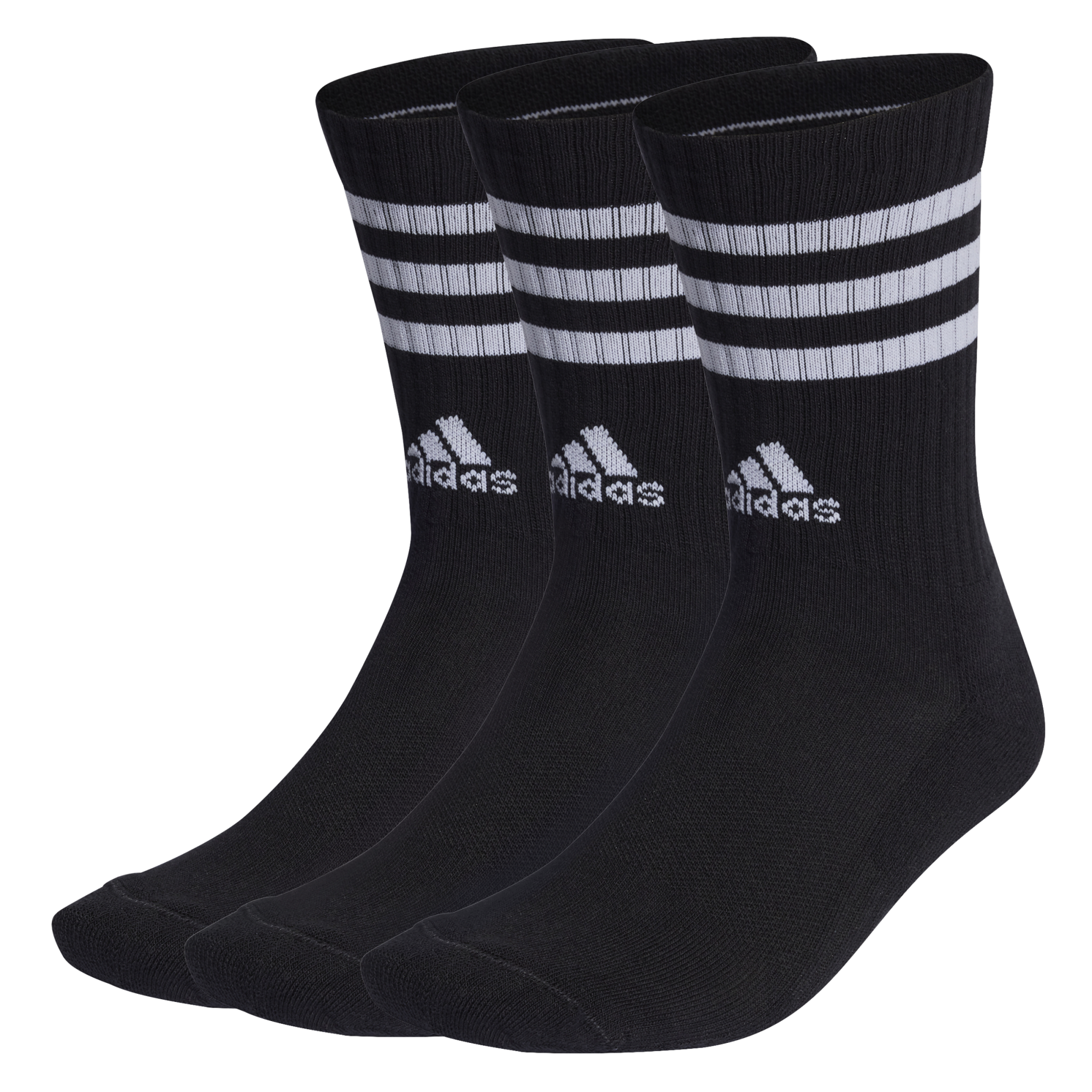 Носки adidas 3-Stripes Cushioned Crew Socks, 3 пары, теннисные носки