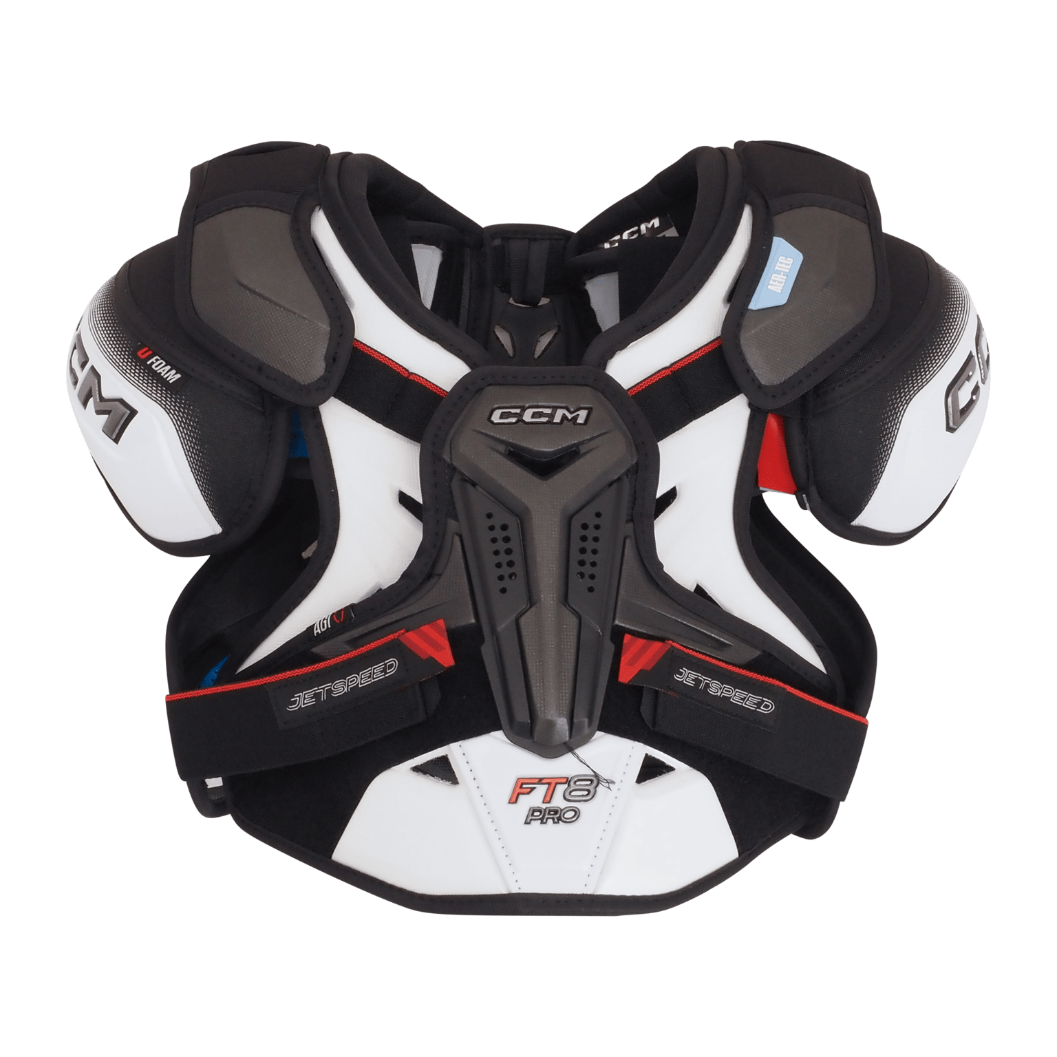 Подплечники CCM Jetspeed FT8 Pro 26/27, молодежные подплечники