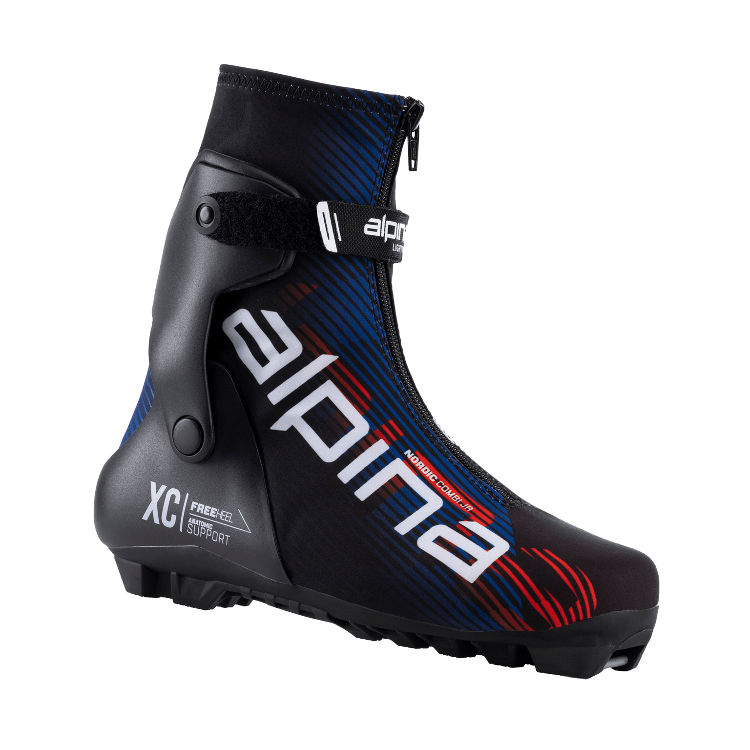 Alpina Nordic 25/26, лыжные ботинки молодежные, комбинированные