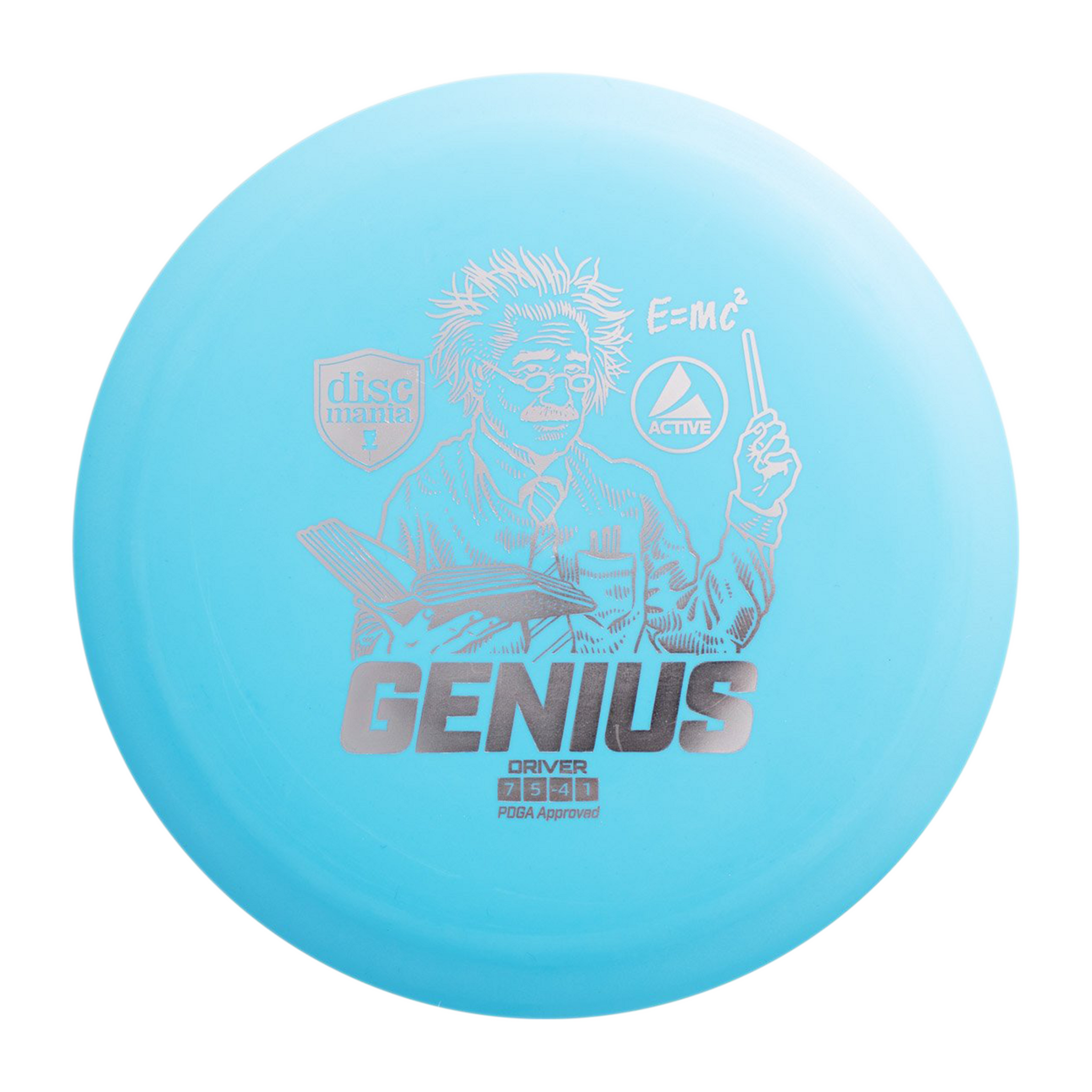 Discmania Active Driver Genius Blue, водитель фрисби-гольфа
