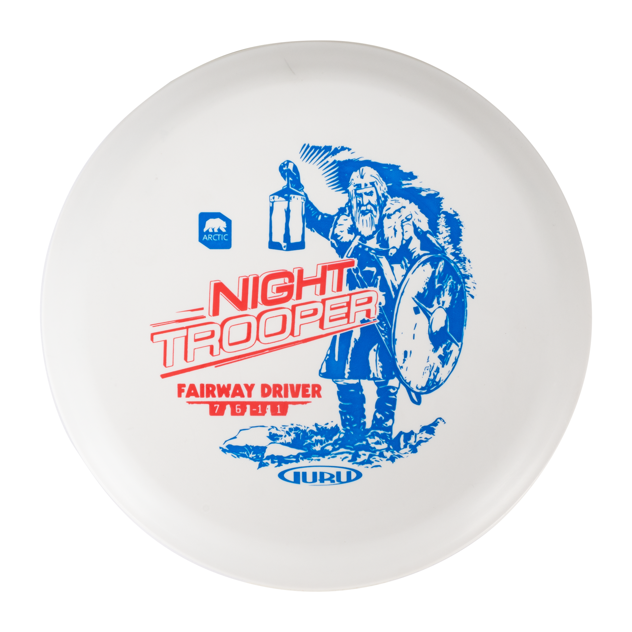 Guru Arctic Line Driver Night Trooper, 150-165г, водитель фрисби-гольфа