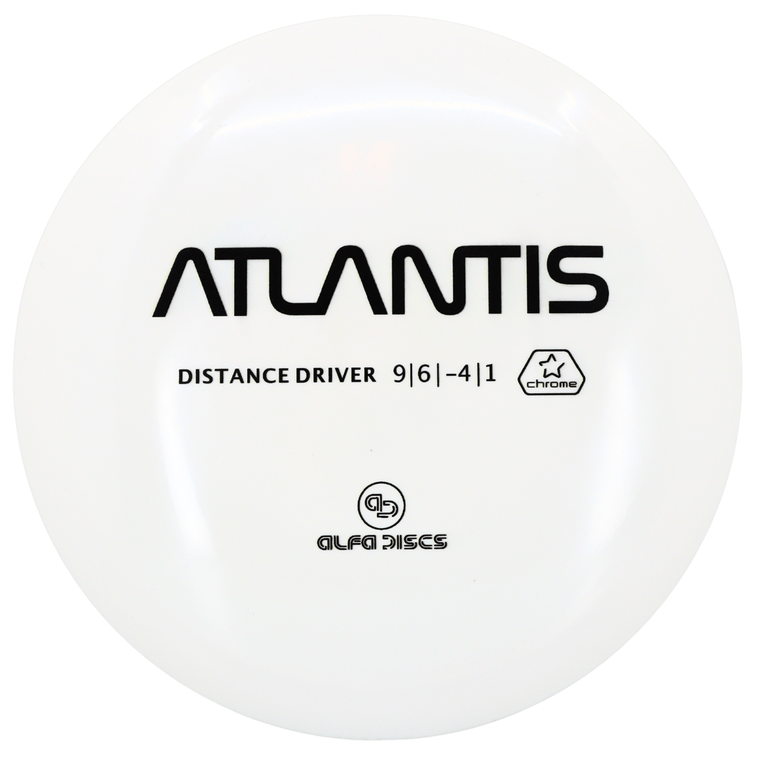 Водитель Alfa Discs Chrome Line Atlantis, водитель фрисби-гольфа