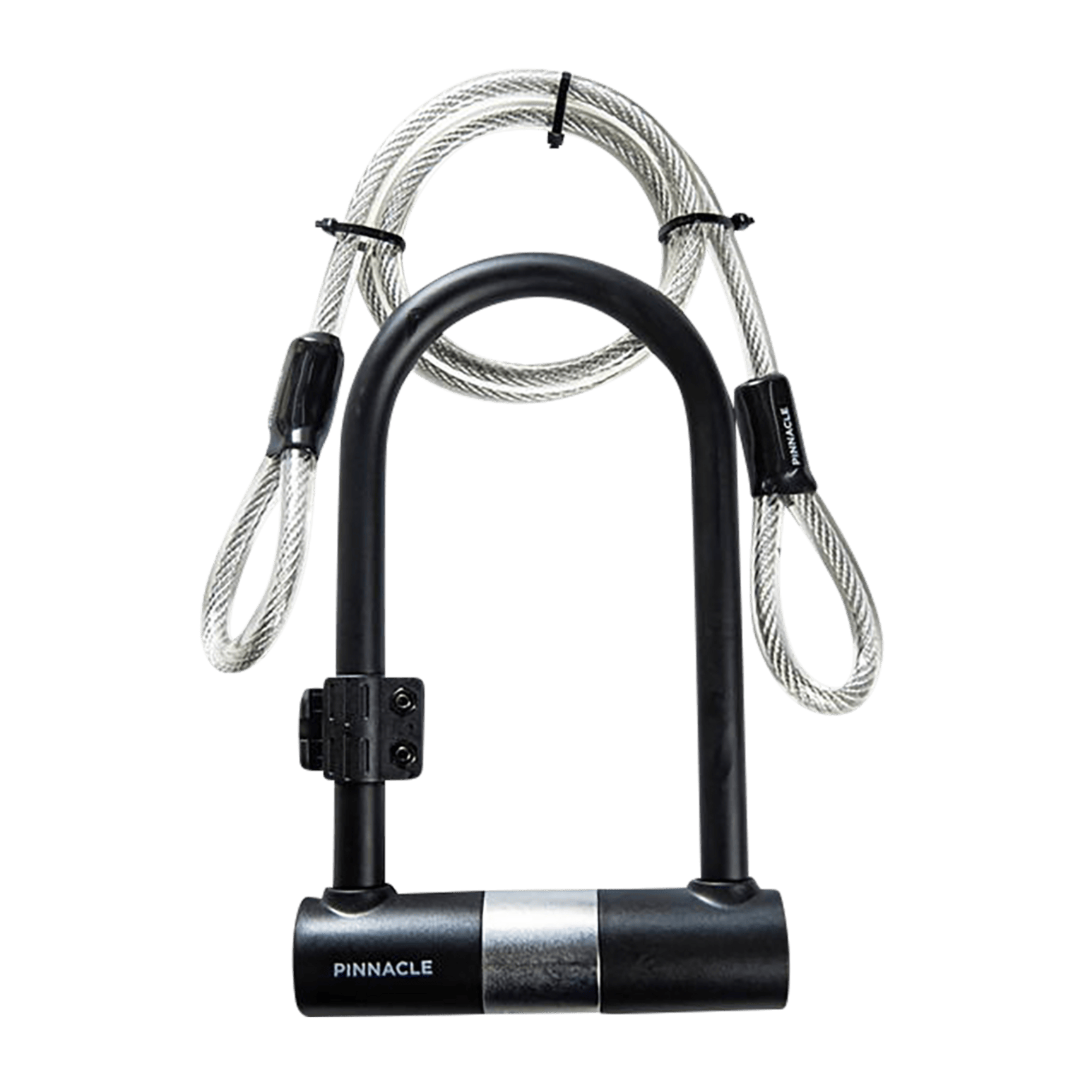 Замок Pinnacle D с тросом и ключом, колесный замок, u-lock, ключ