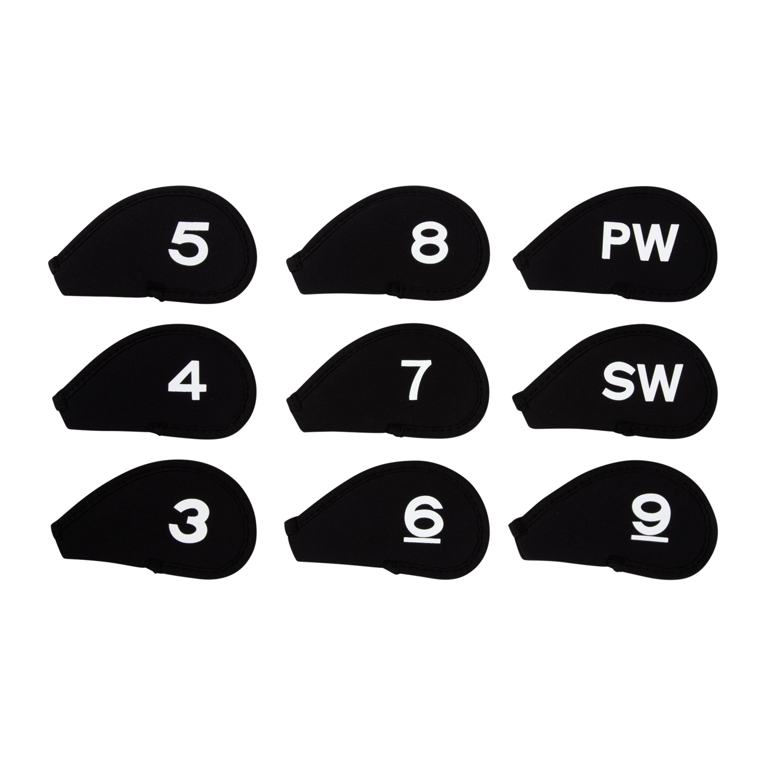 Slazenger Iron Headcovers, капюшон для клюшек для гольфа