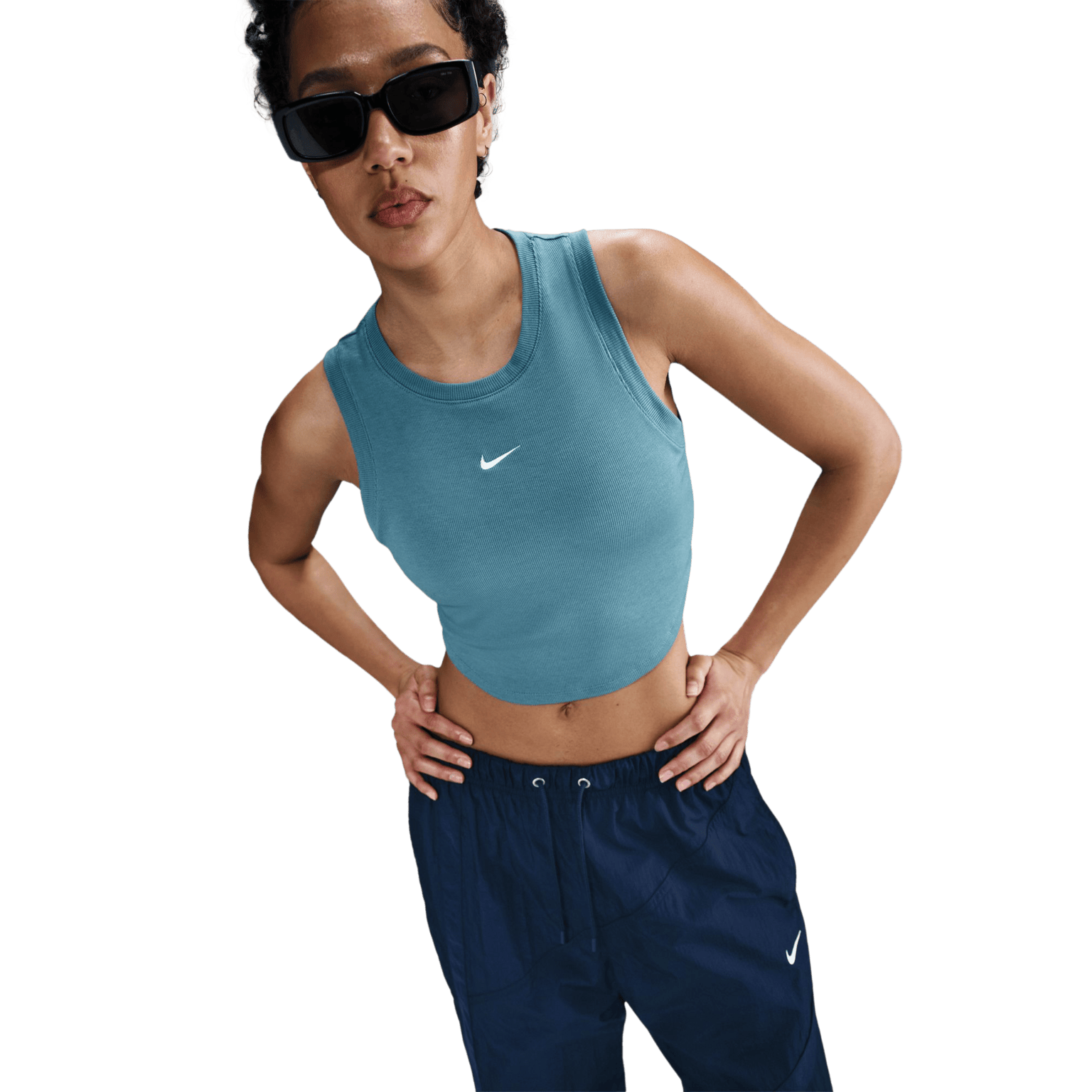 Женский топ Nike Nsw Essntl Rib Crp Tank