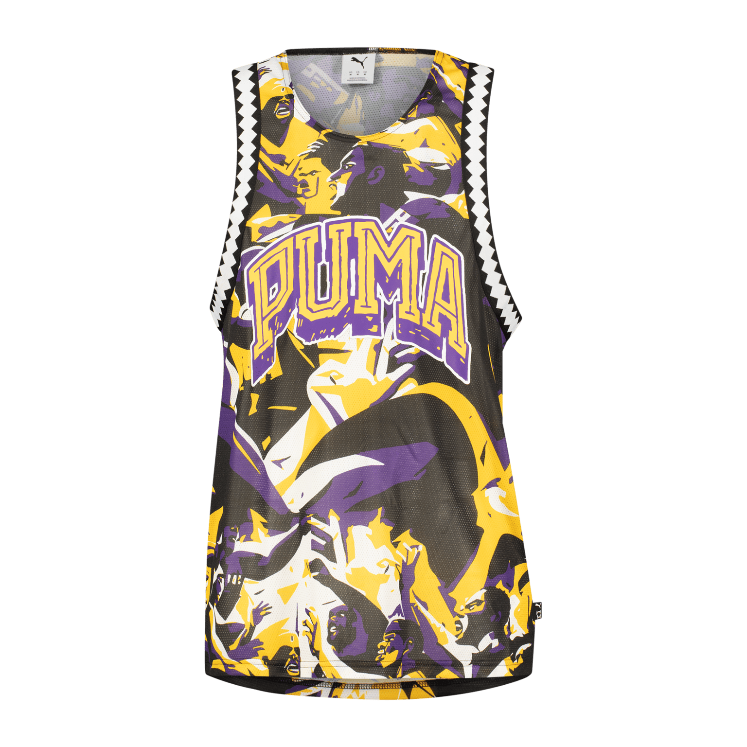 Сетчатая майка Puma Rival Rage AOP, женский топ