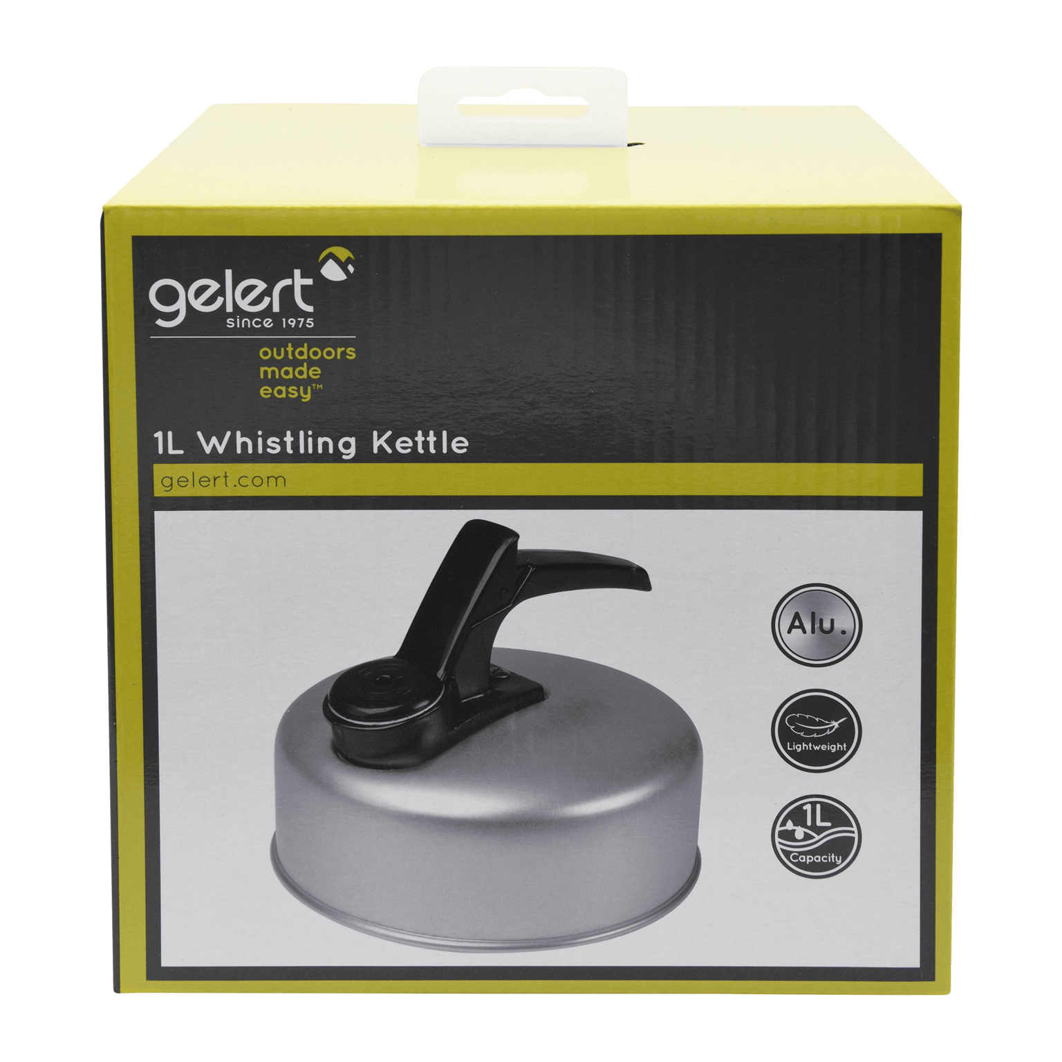 Gelert 1L Whistle Kettle, чайник для воды