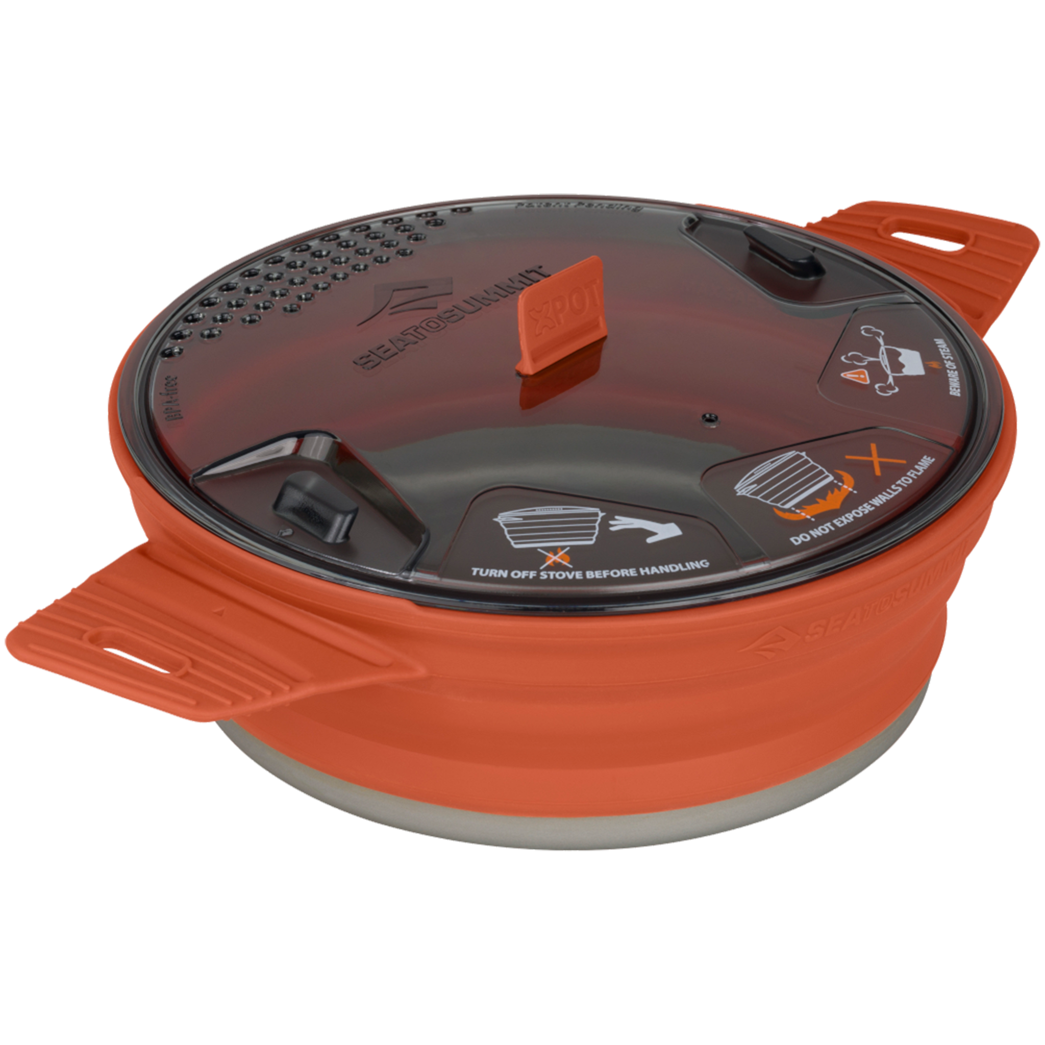 SEA TO SUMMIT X-Pot 1,4 л Ржавчина, складной горшок