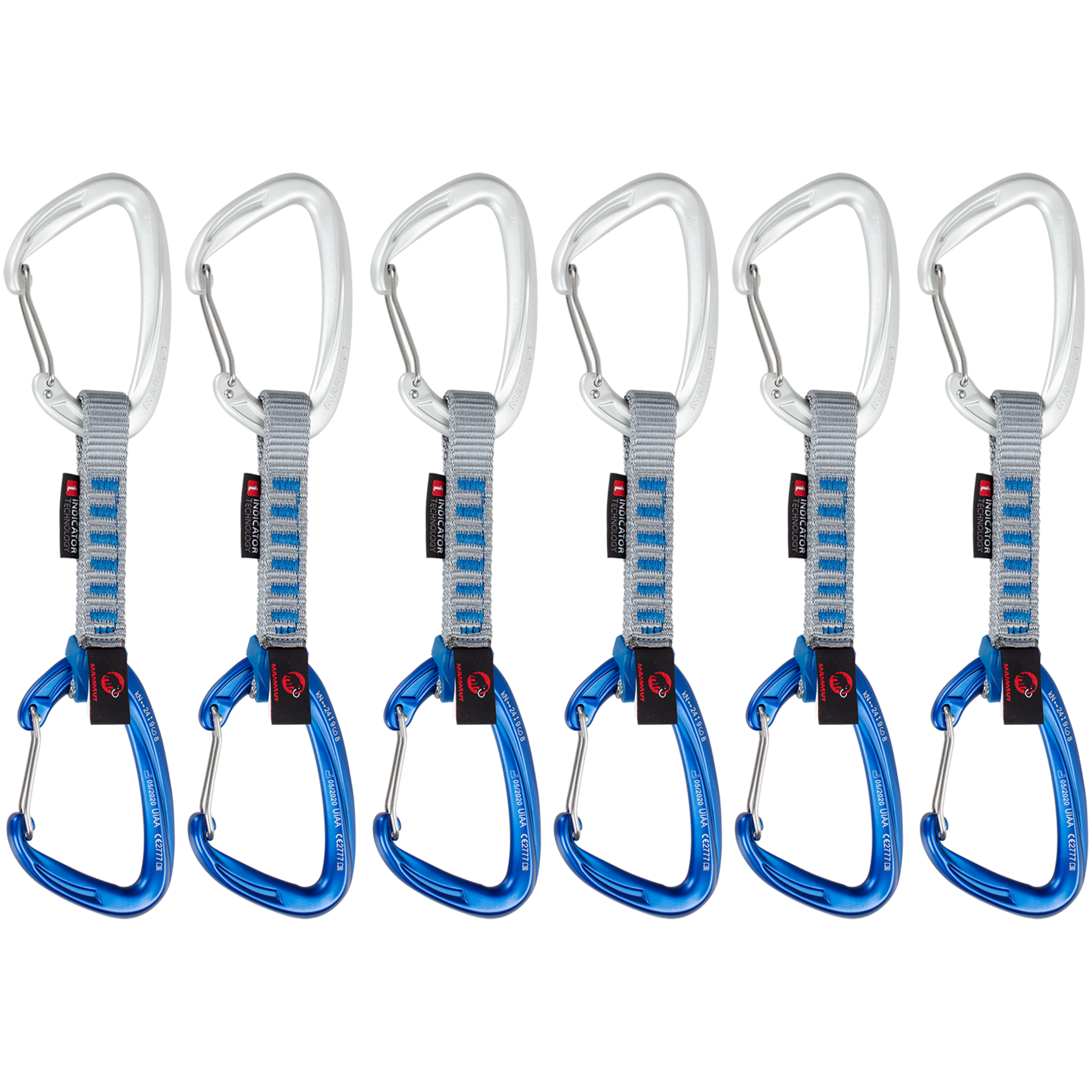 Индикатор Mammut Crag Wire, набор из 6 оттяжек, набор удлинителей