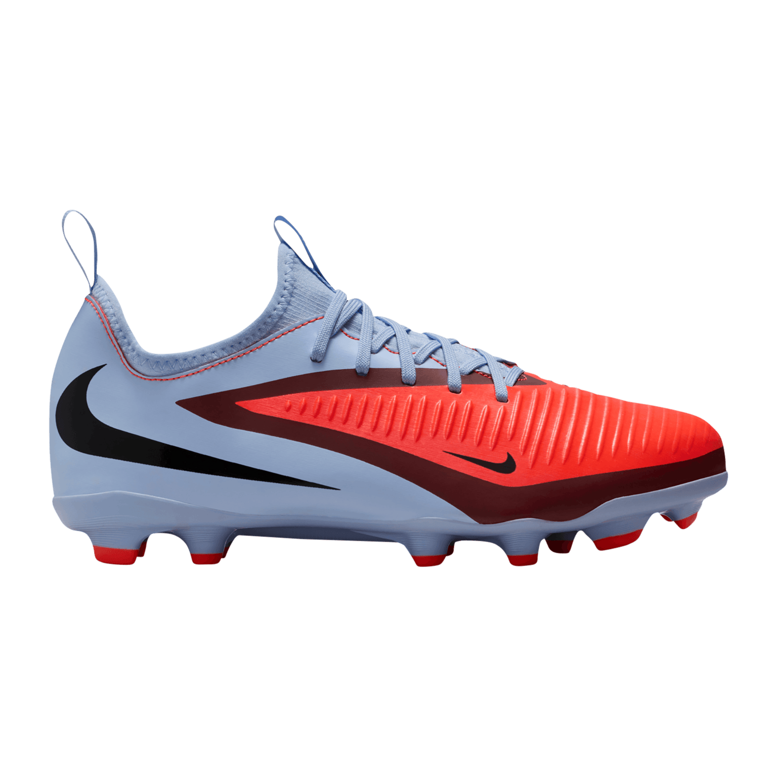 Nike Phantom 6 Low Academy FG/MG, молодежные футбольные бутсы для травы и искусственного покрытия