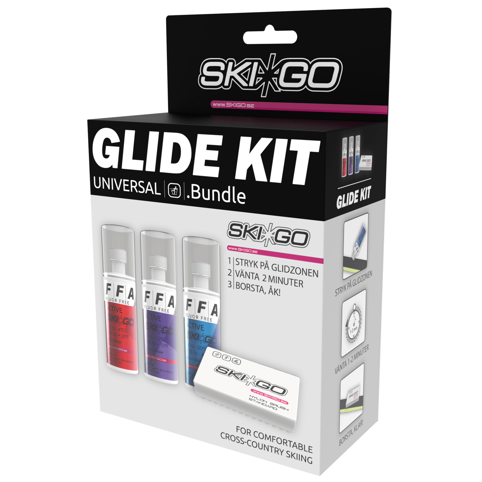Skigo Ski Go Glide Kit 25/26, комплект скольжения